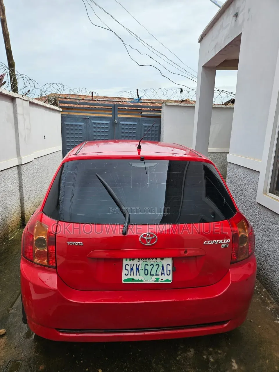 Toyota Corolla 2005 Red