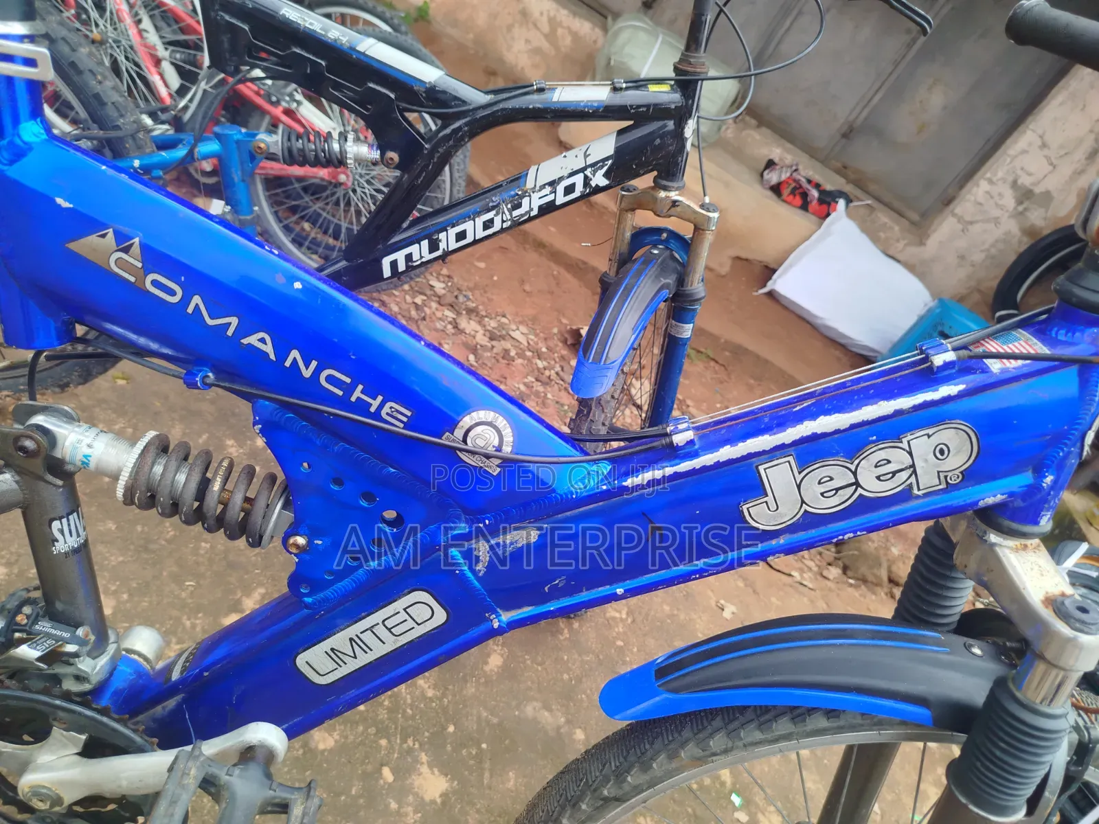 Comanche Jeep Dual Suspension Bicycle