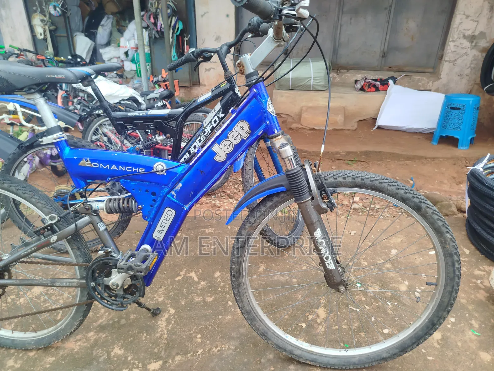 Comanche Jeep Dual Suspension Bicycle