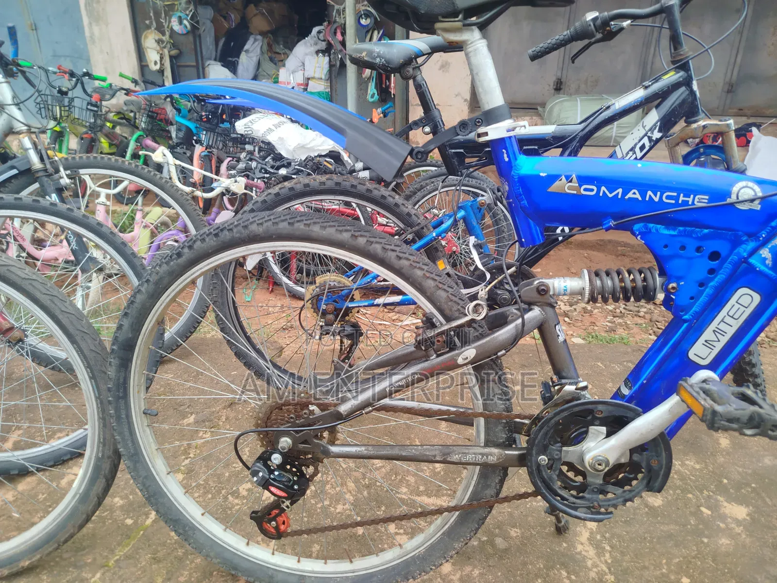 Comanche Jeep Dual Suspension Bicycle