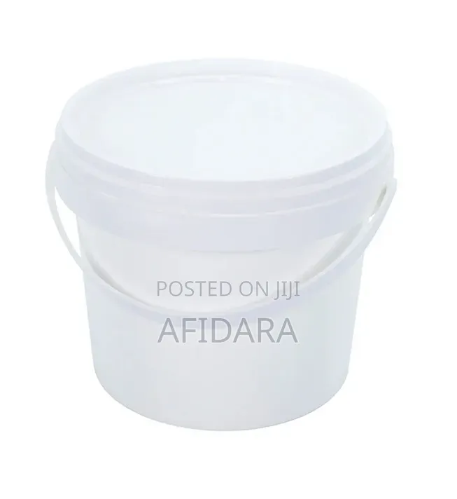 1.2l White Bucket Great for Yogurt 500 Pieces