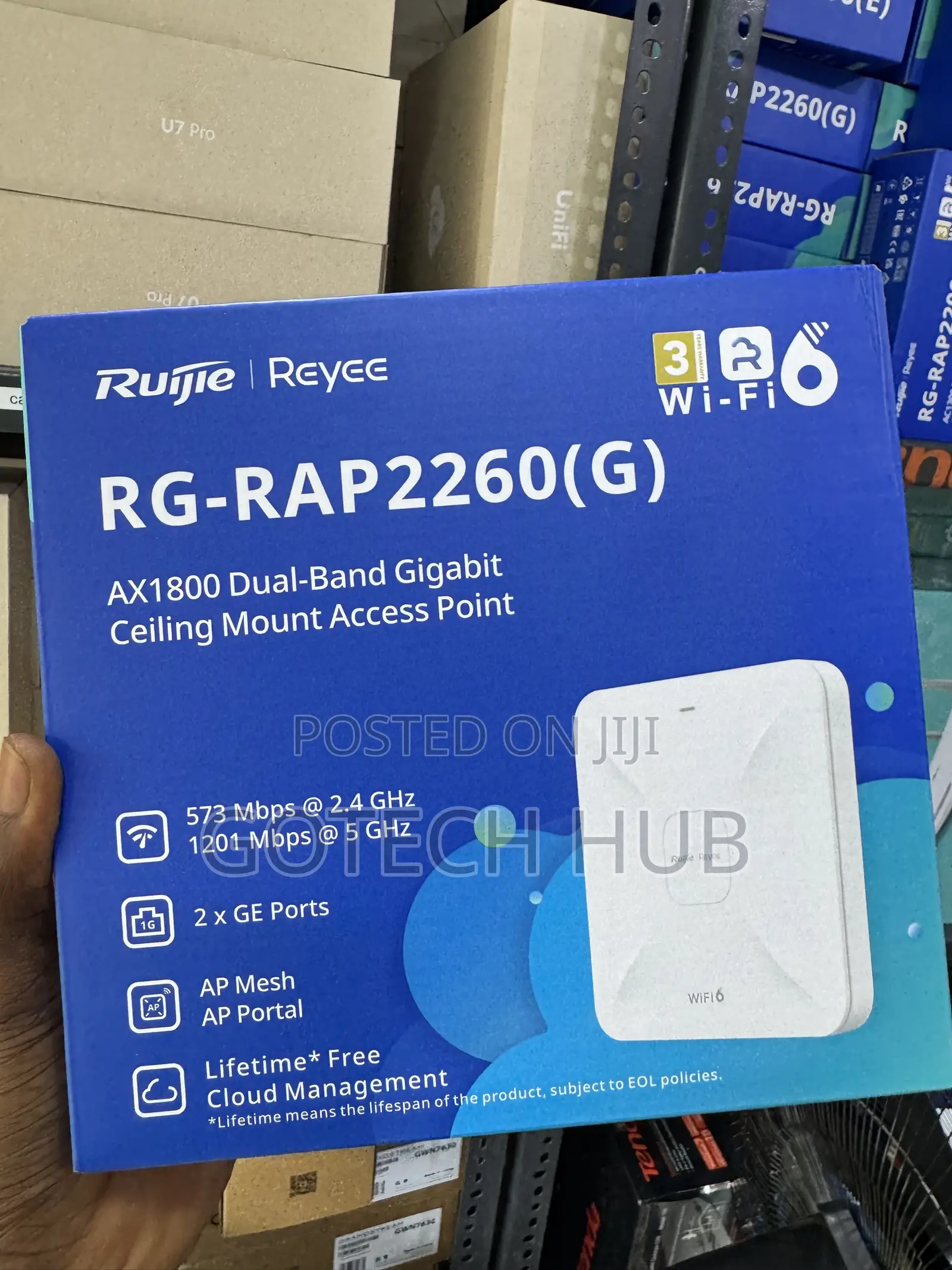 Ruijie Ax1800 Dual Band Gigabit Access pointRG-RAP2260(G)