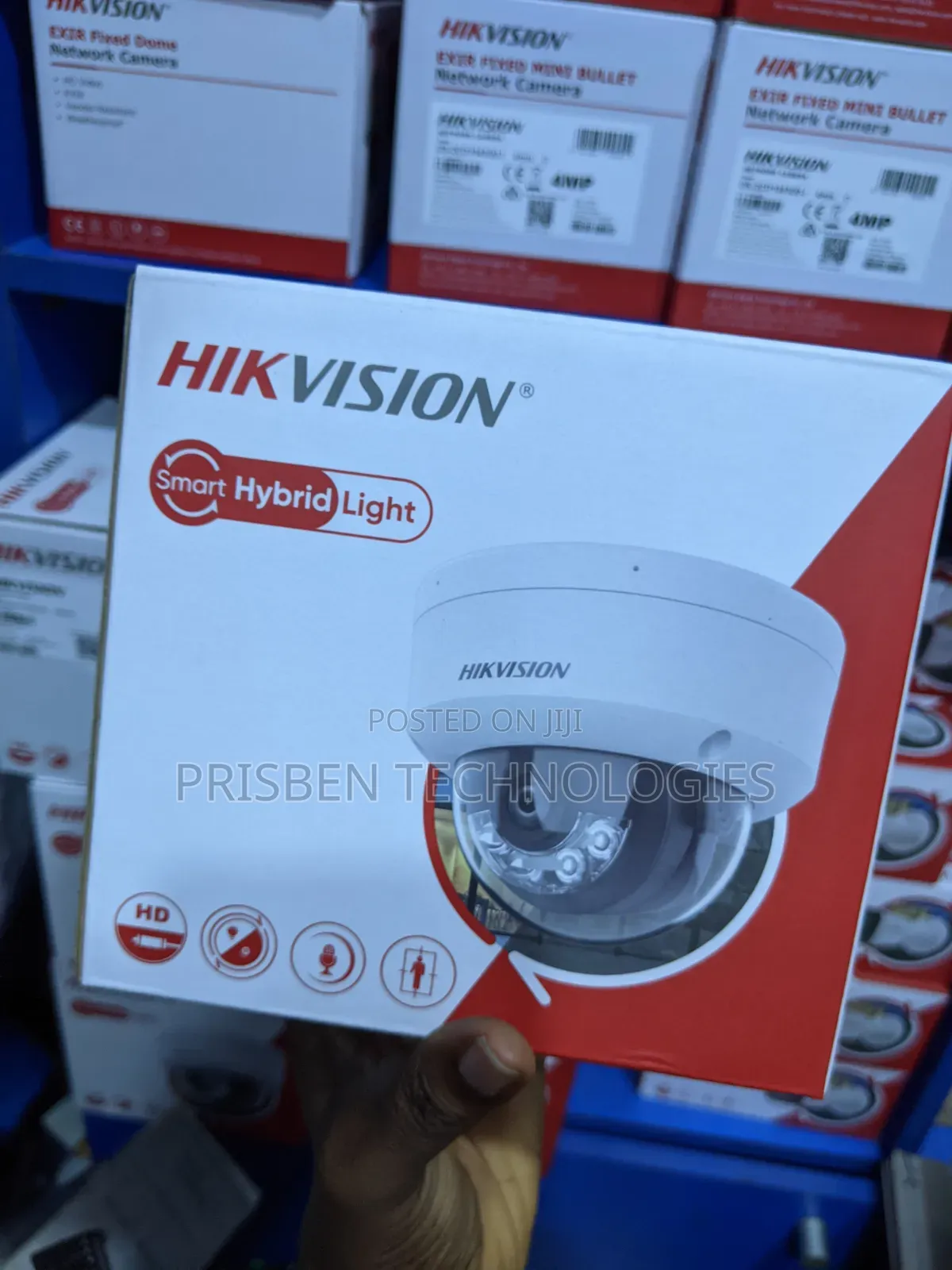 Hikvision 2MP Smart Hybrid Light IP Dome Camera