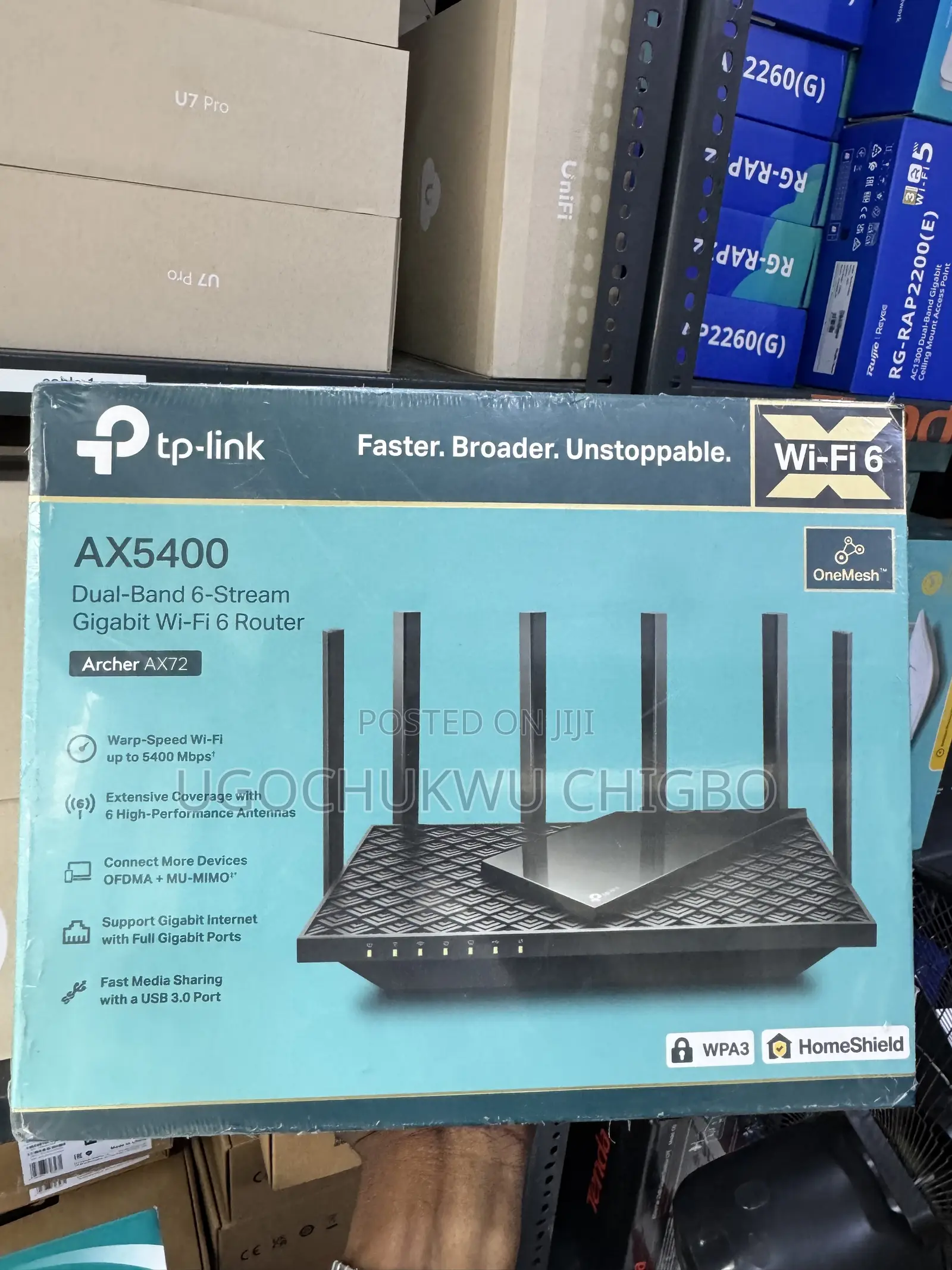 Tplink Archer Ax72 Dual Band Wifi 6 Router