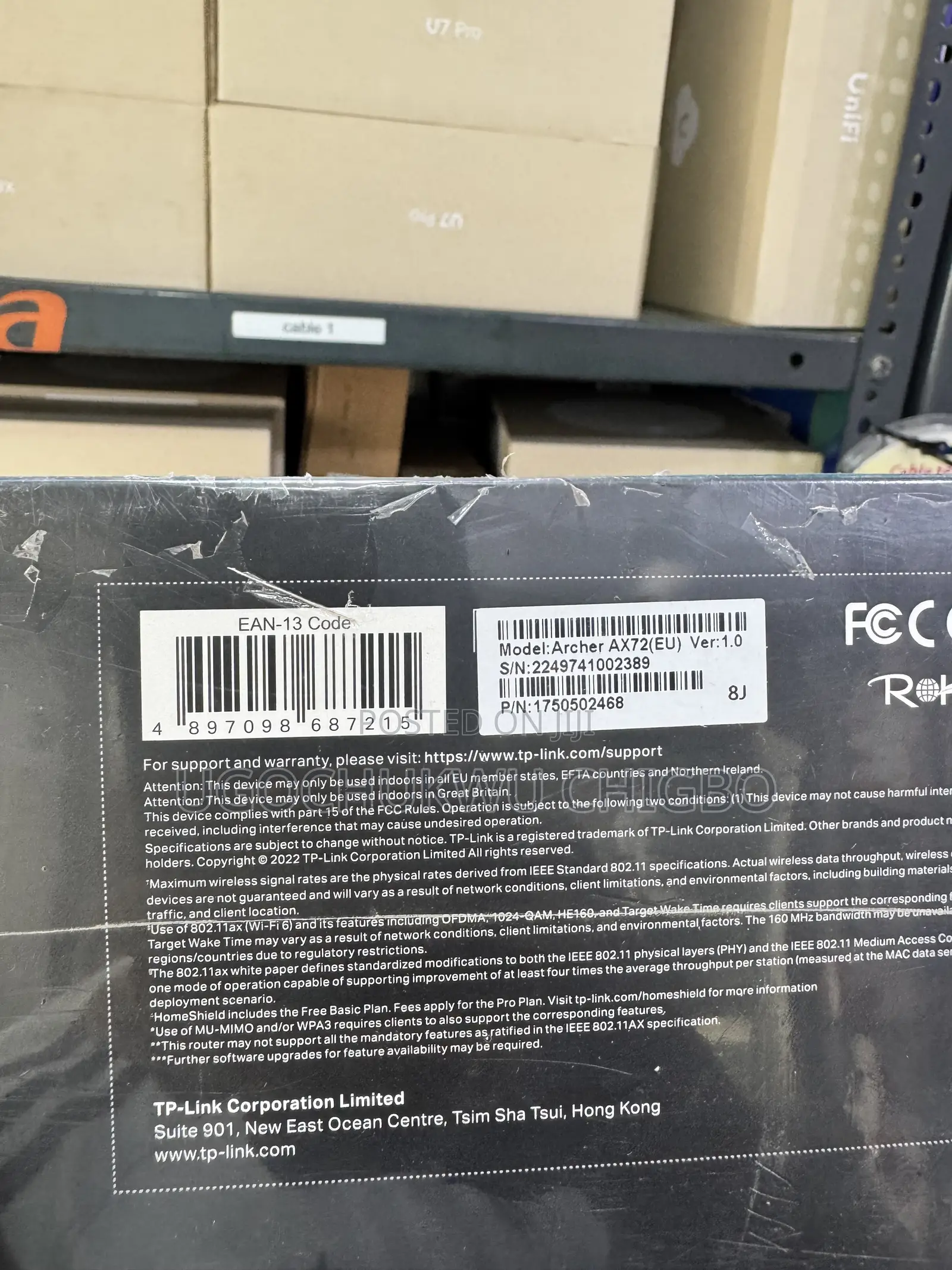 Tplink Archer Ax72 Dual Band Wifi 6 Router