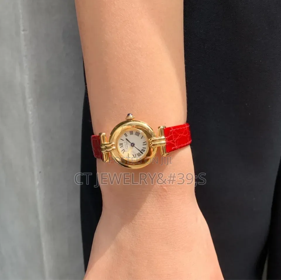 Vintage Must De Cartier Colisée Round Case 24mm (High Quality)