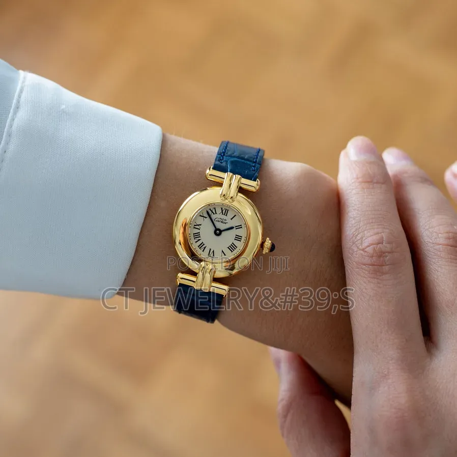 Vintage Must De Cartier Colisée Round Case 24mm (High Quality)