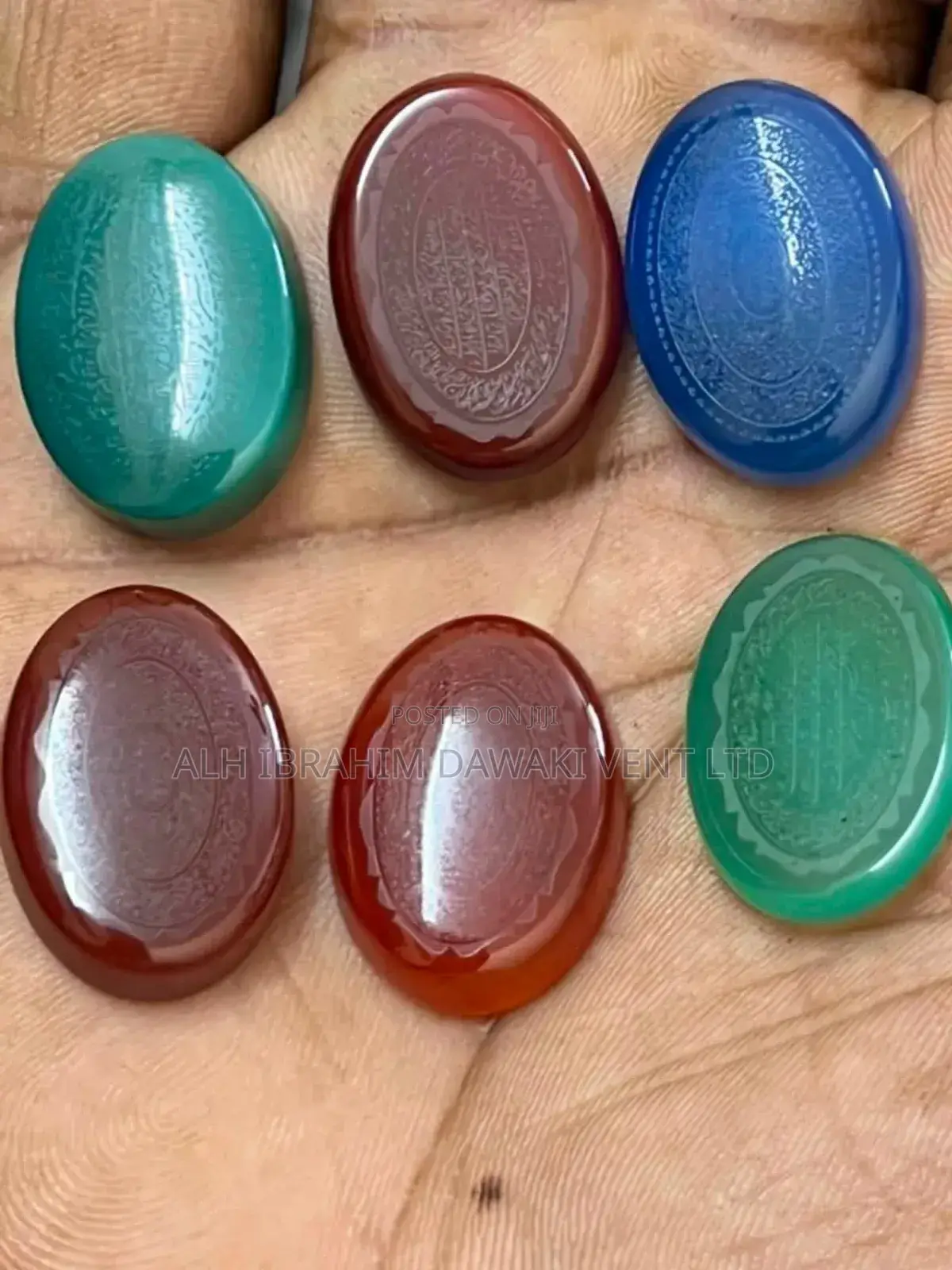 Silver Ring and Birth Stines
