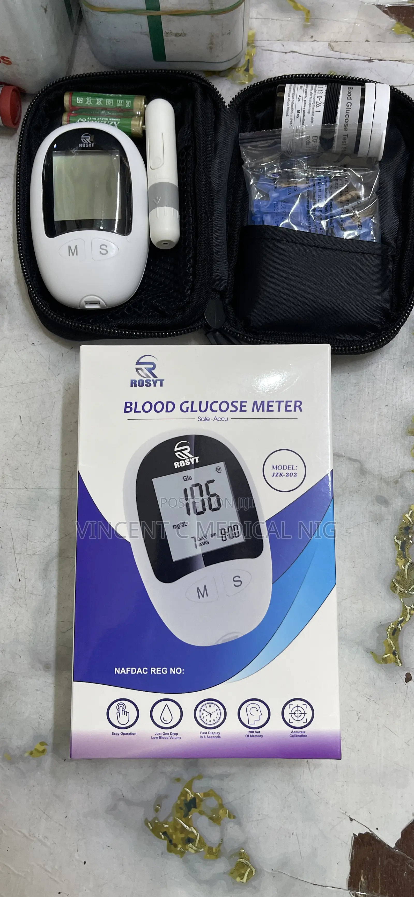 Blood Glucose Meter Safe Chek