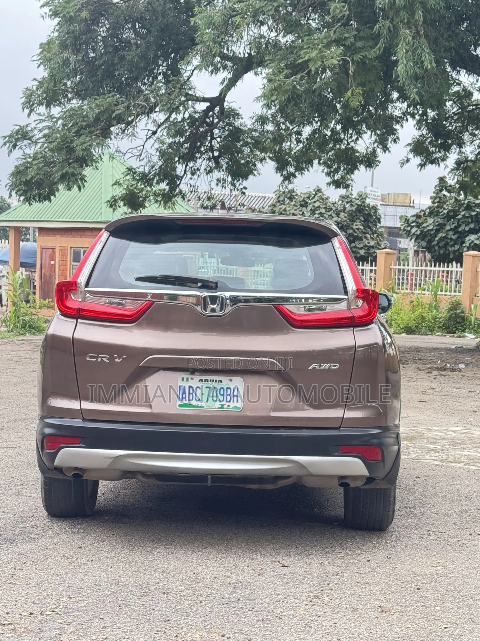 Honda CR-V EX-L 4dr SUV AWD (1.5L 4cyl CVT) 2017 Brown