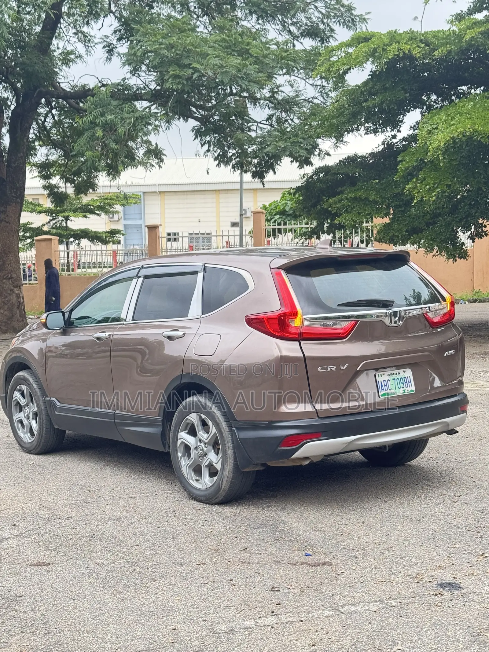 Honda CR-V EX-L 4dr SUV AWD (1.5L 4cyl CVT) 2017 Brown