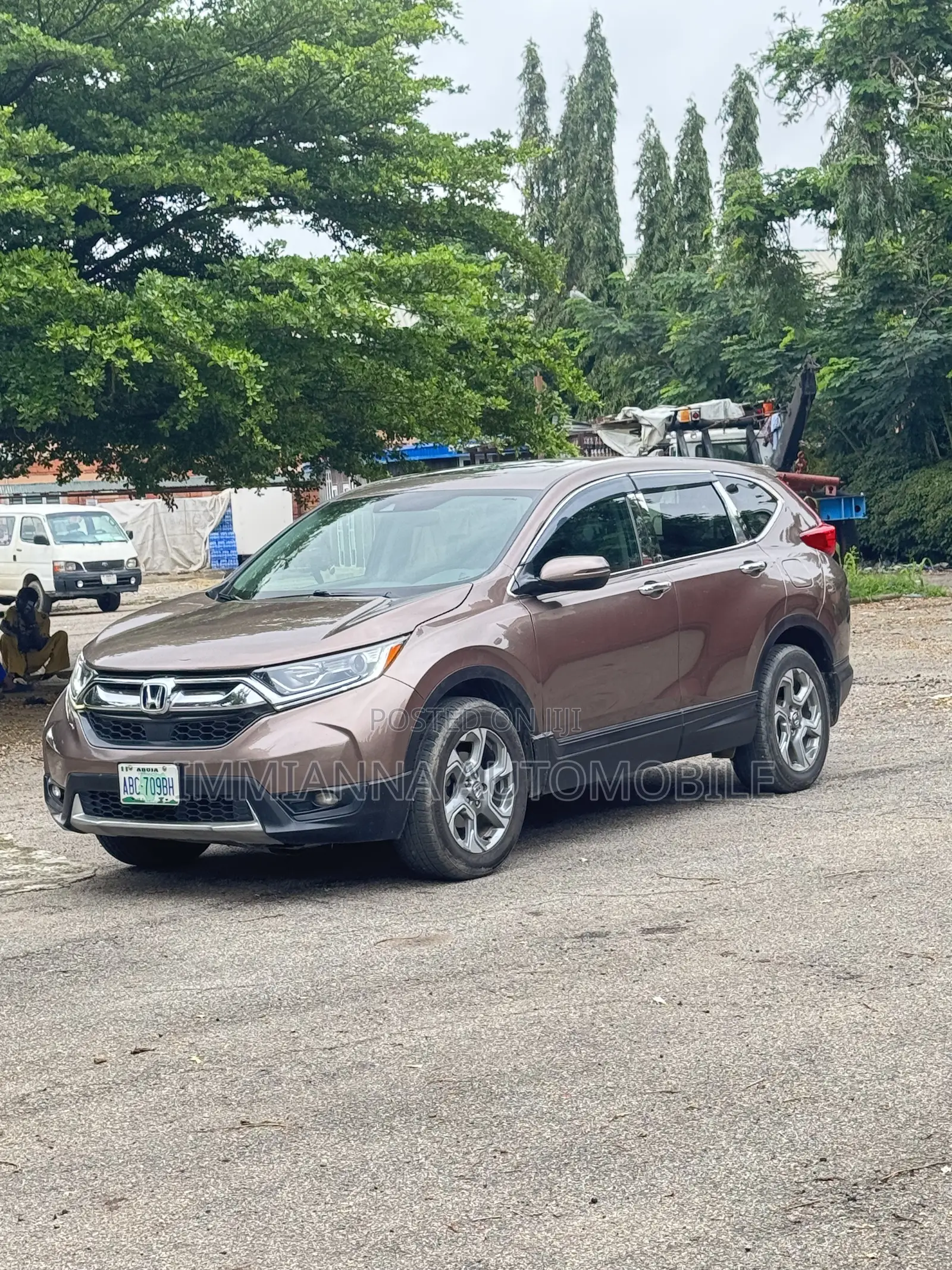 Honda CR-V EX-L 4dr SUV AWD (1.5L 4cyl CVT) 2017 Brown
