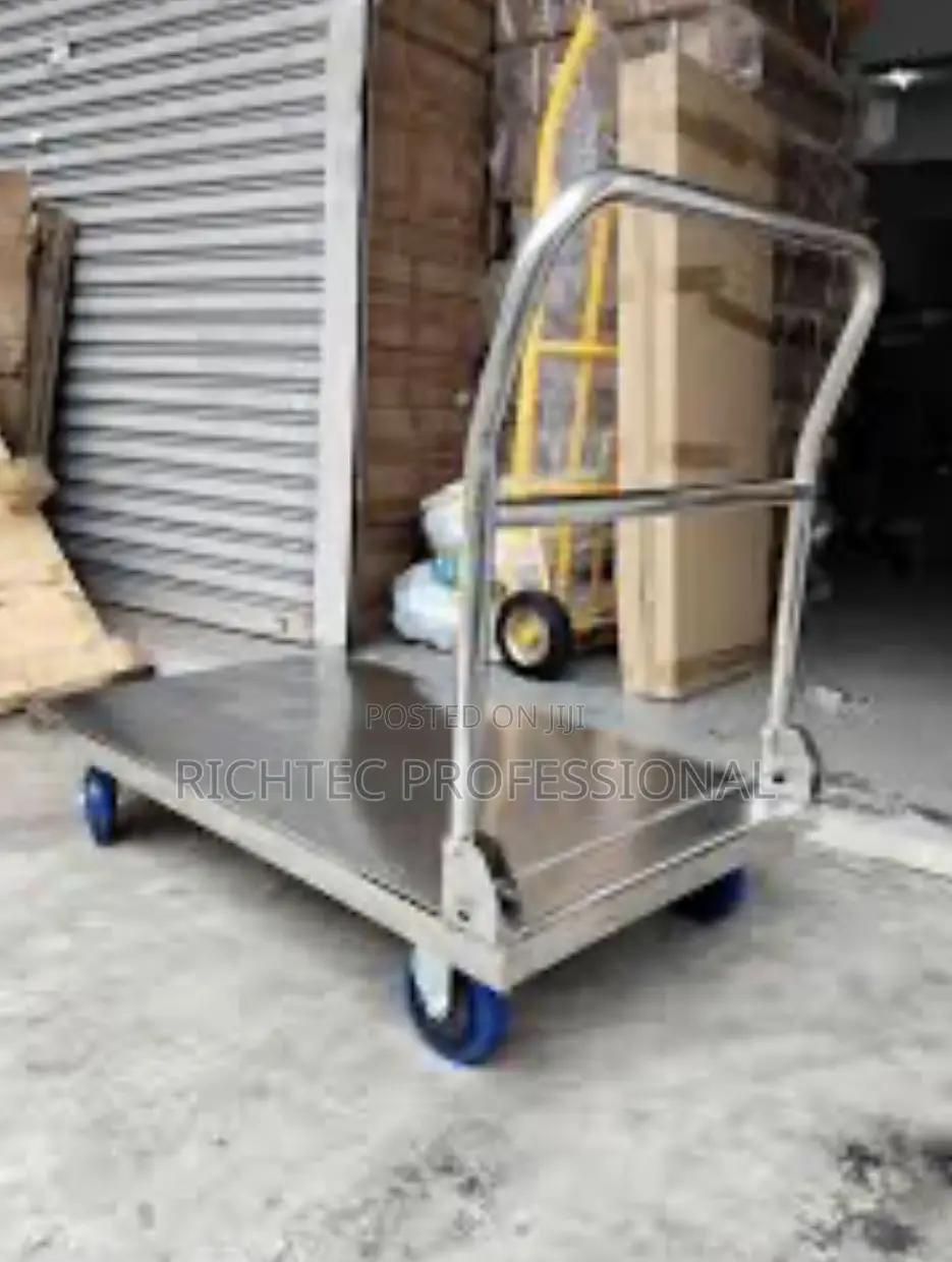 Heavy Duty Stainless Steel Platform Hand Truck Trolley