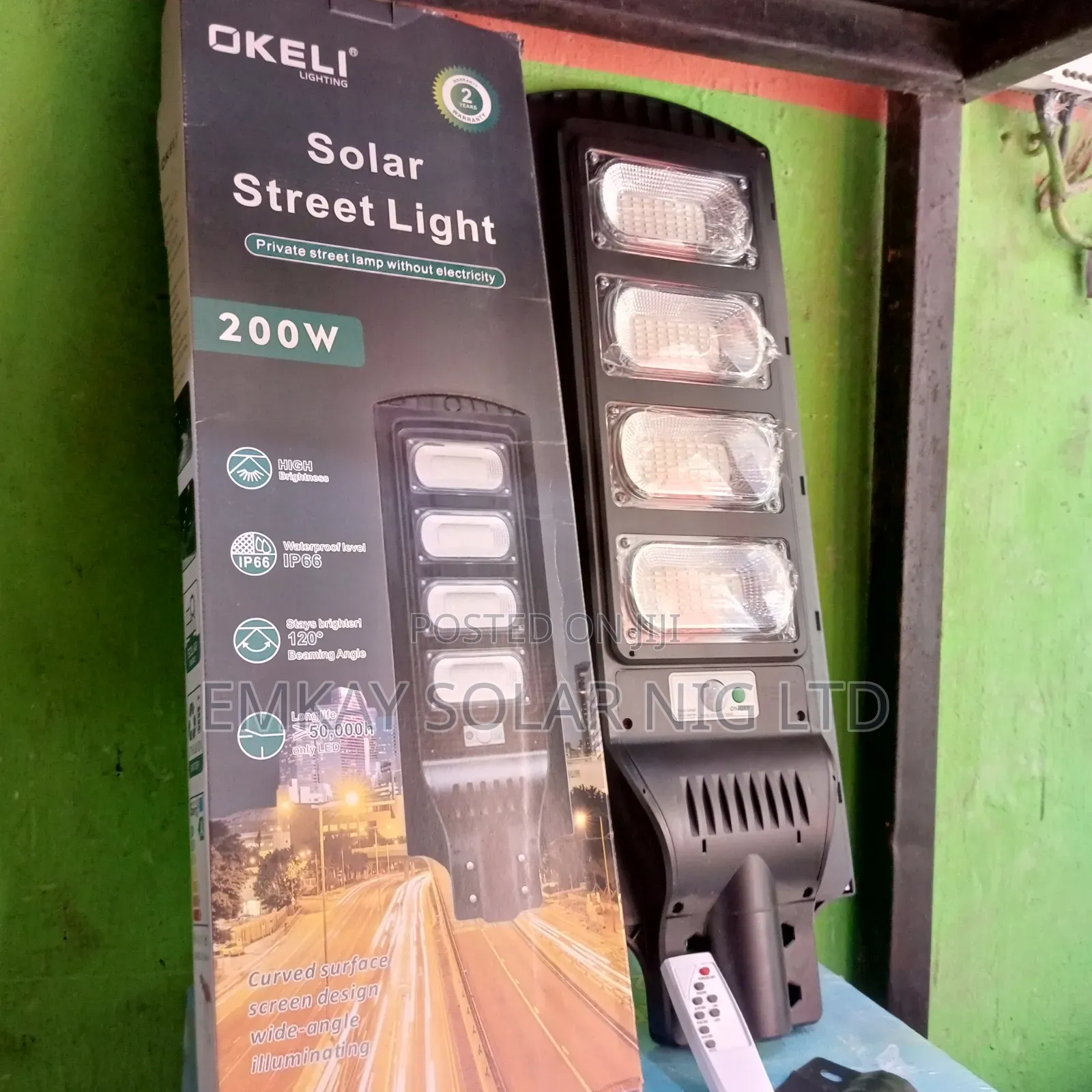 Okeli Solar Street Light