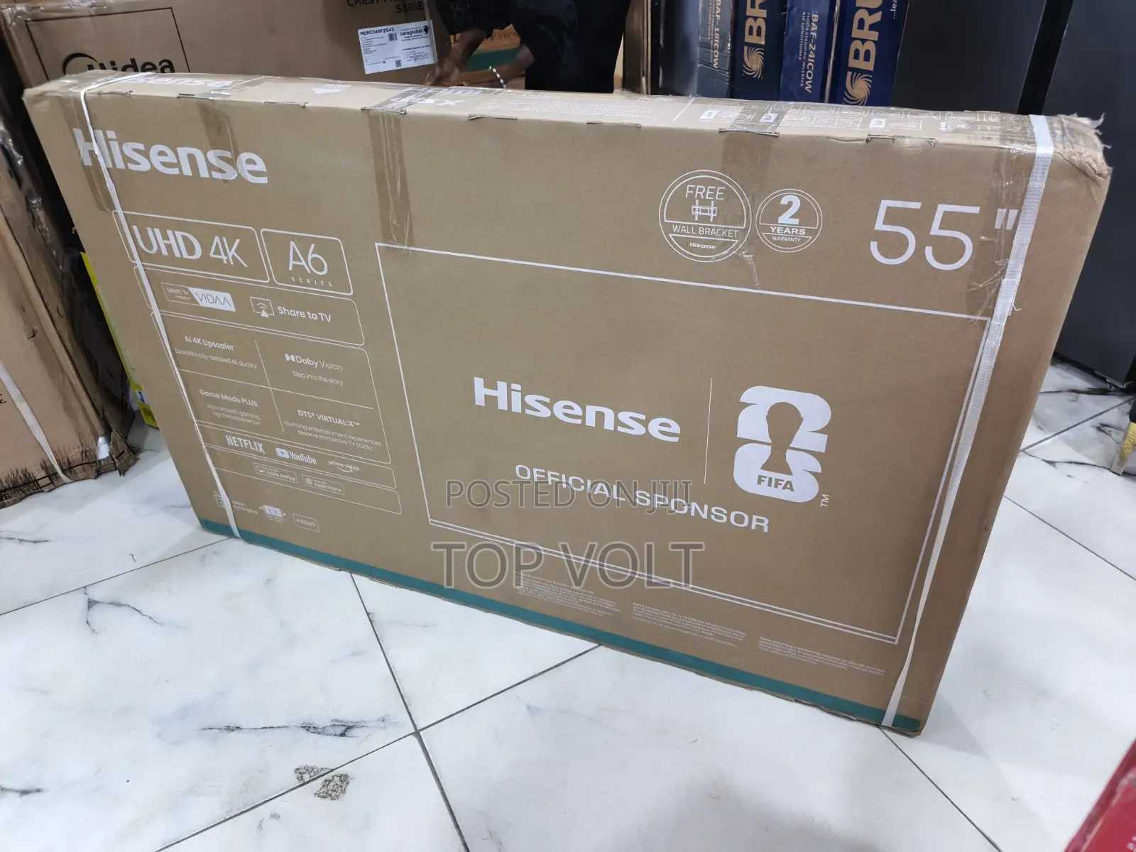 Hisense 55” Smart TV – Powerful UHD Viewing