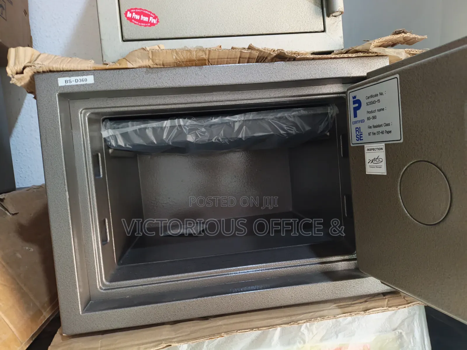 Victorious Office Fire Proof Safe BS-D360