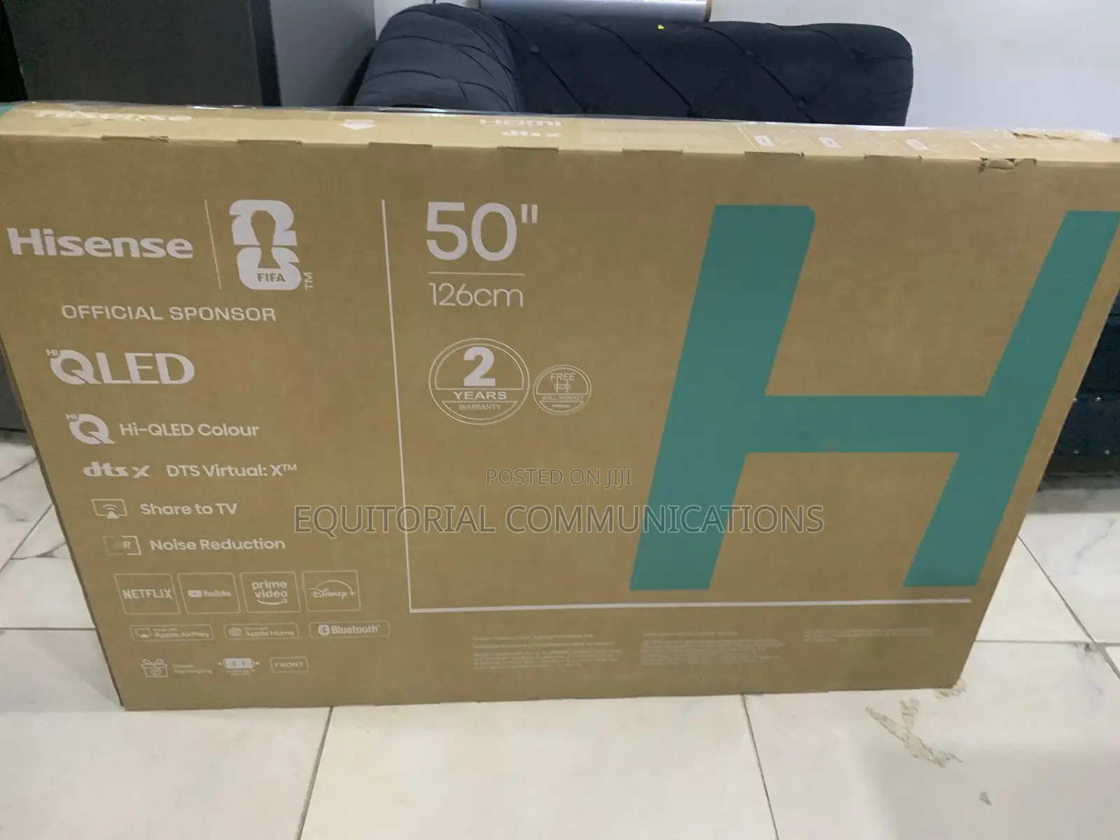 Hisense 50 Inch QLED TV 50Q5S – Smart Entertainment
