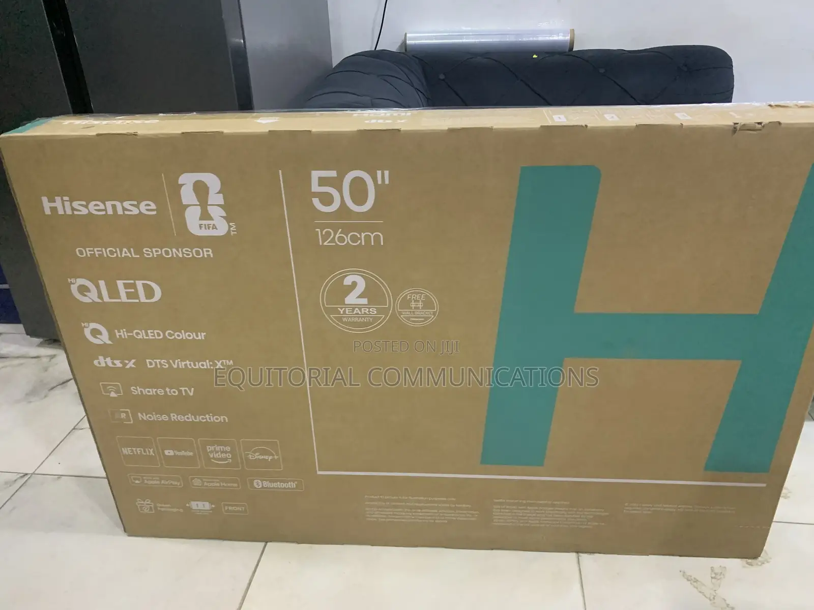 Hisense 50 Inch QLED TV 50Q5S – Smart Entertainment