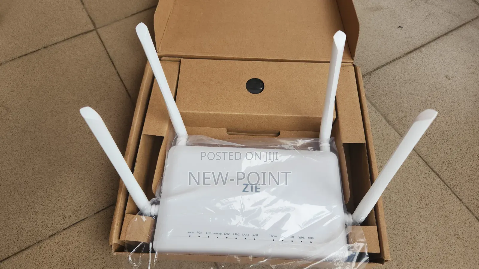 ZTE ZXHN F6600P WiFi 6 GPON ONT – Dual Band Fiber Router