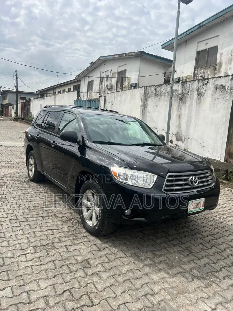 Toyota Highlander 4x4 2008 Black