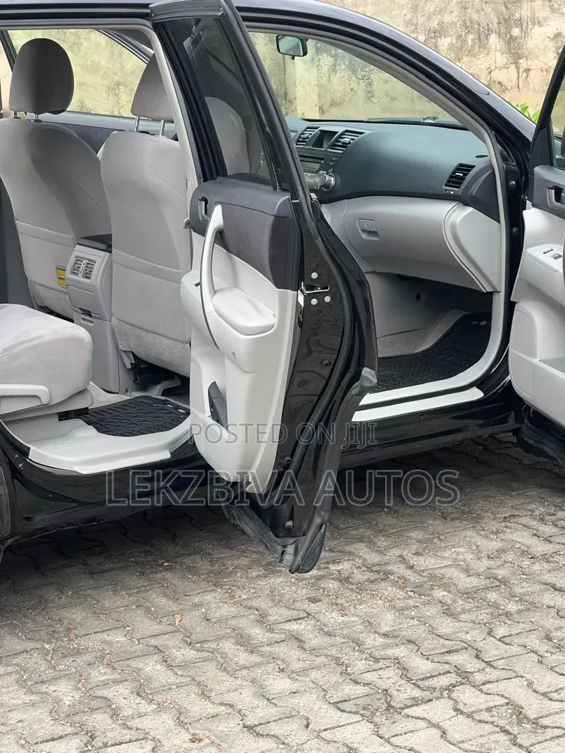 Toyota Highlander 4x4 2008 Black