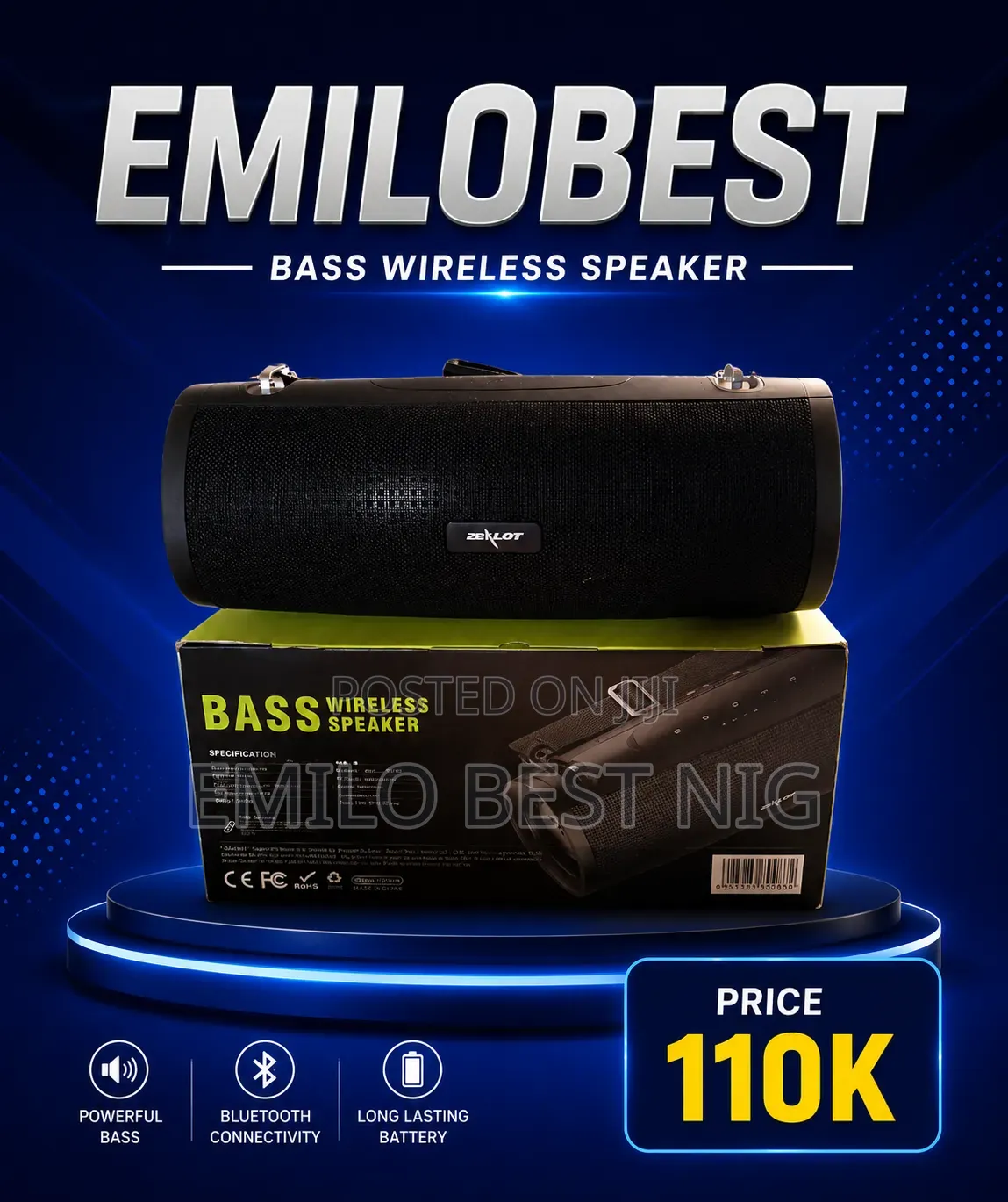 S39 Super Bass Zealot MP 3