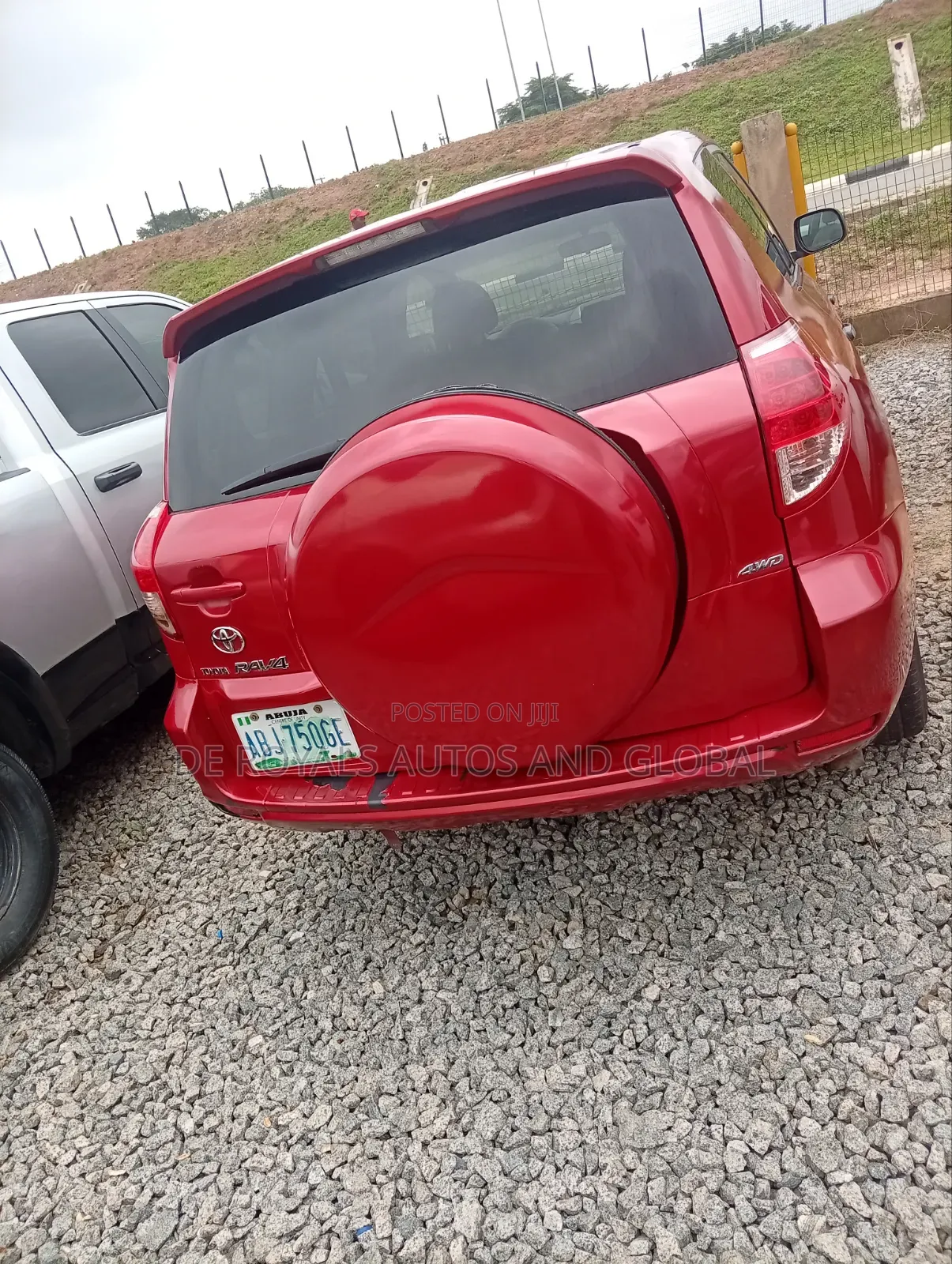 Toyota RAV4 V6 4x4 2007 Red