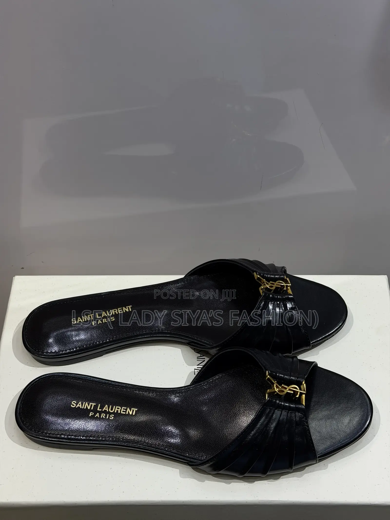 YSL Flat Slippers