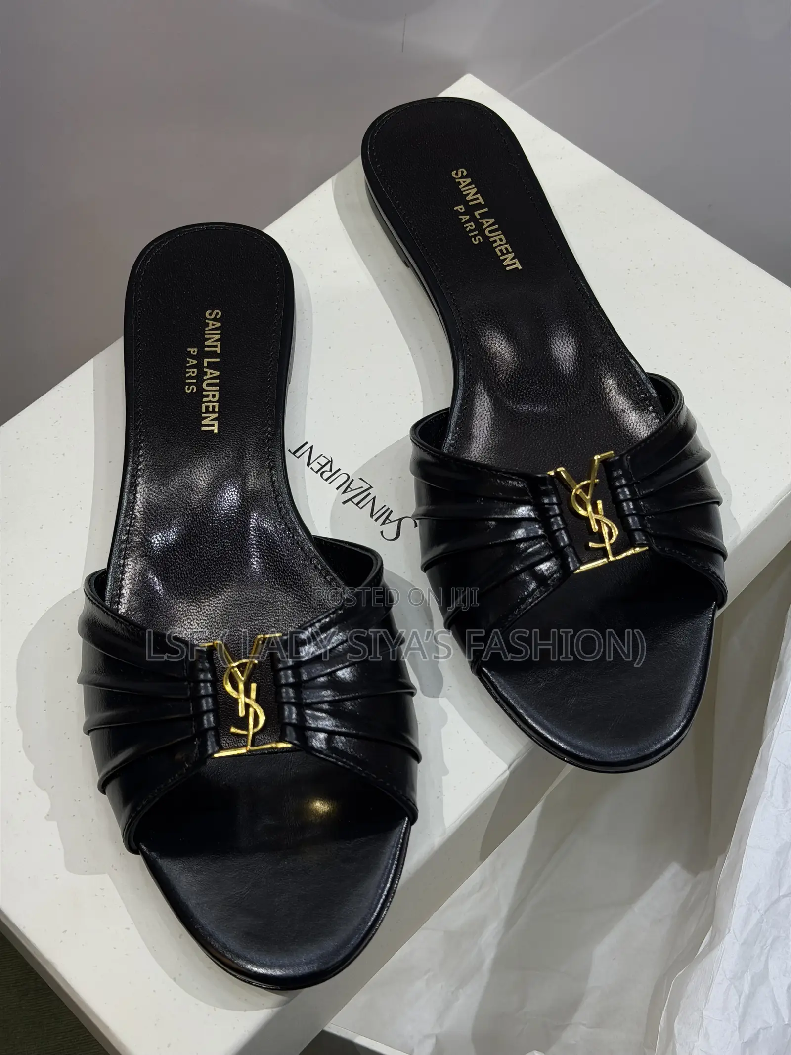 YSL Flat Slippers