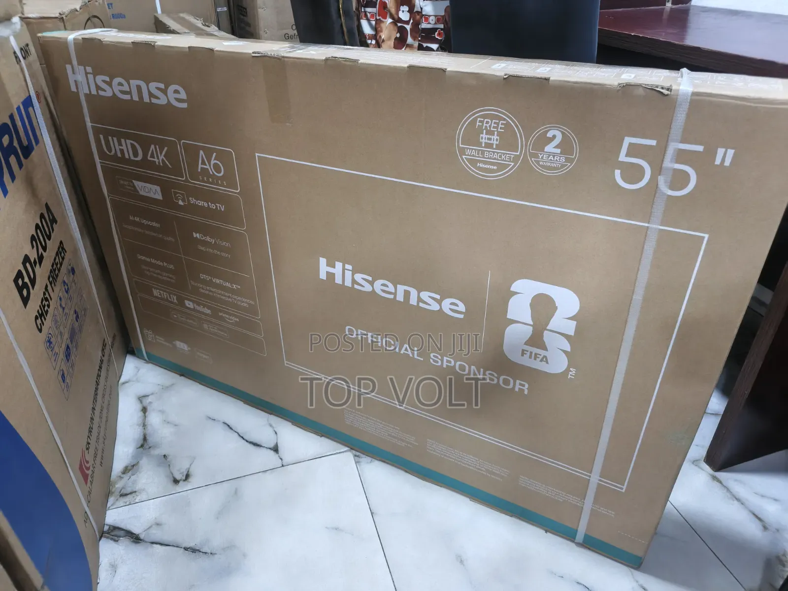 Hisense 55” Smart TV – Powerful UHD Viewing