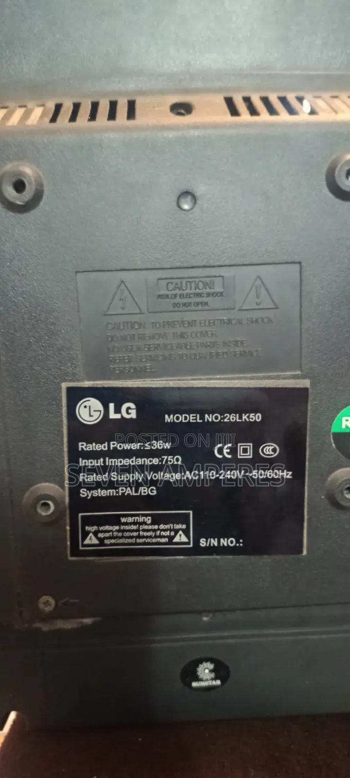 LG 26inches TV