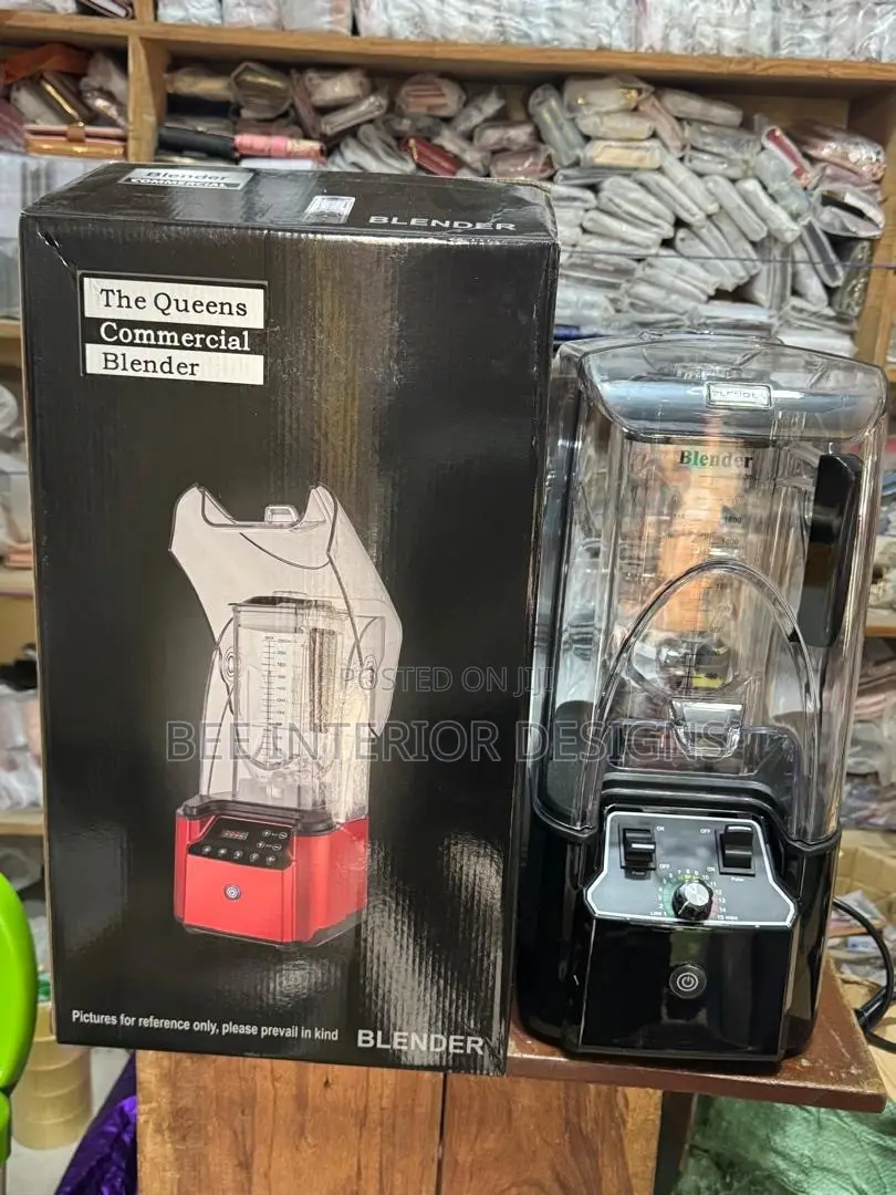 The Queen Commercial Soundproof Blender