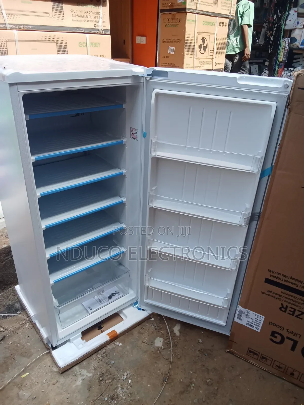 The Original LG Upright Freezer