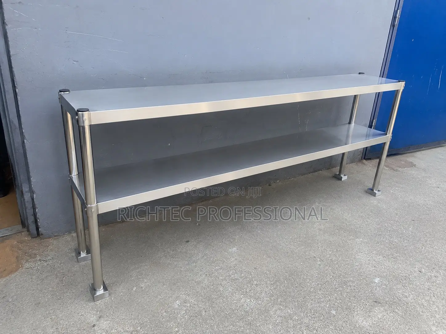 High Quality Heavy-Duty Commercial Kitchen 2-Tier Stainless Steel Rack