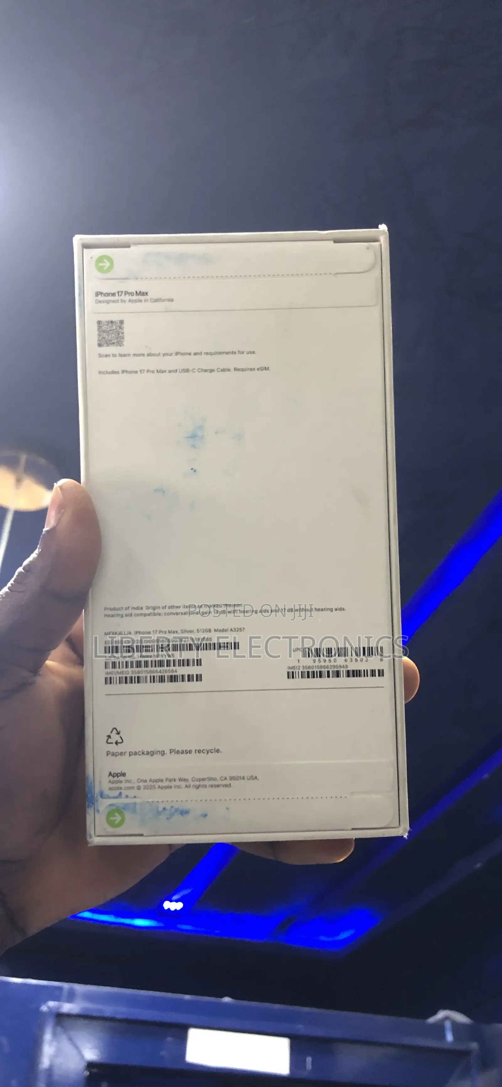 New Apple iPhone 17 Pro Max 512 GB Silver