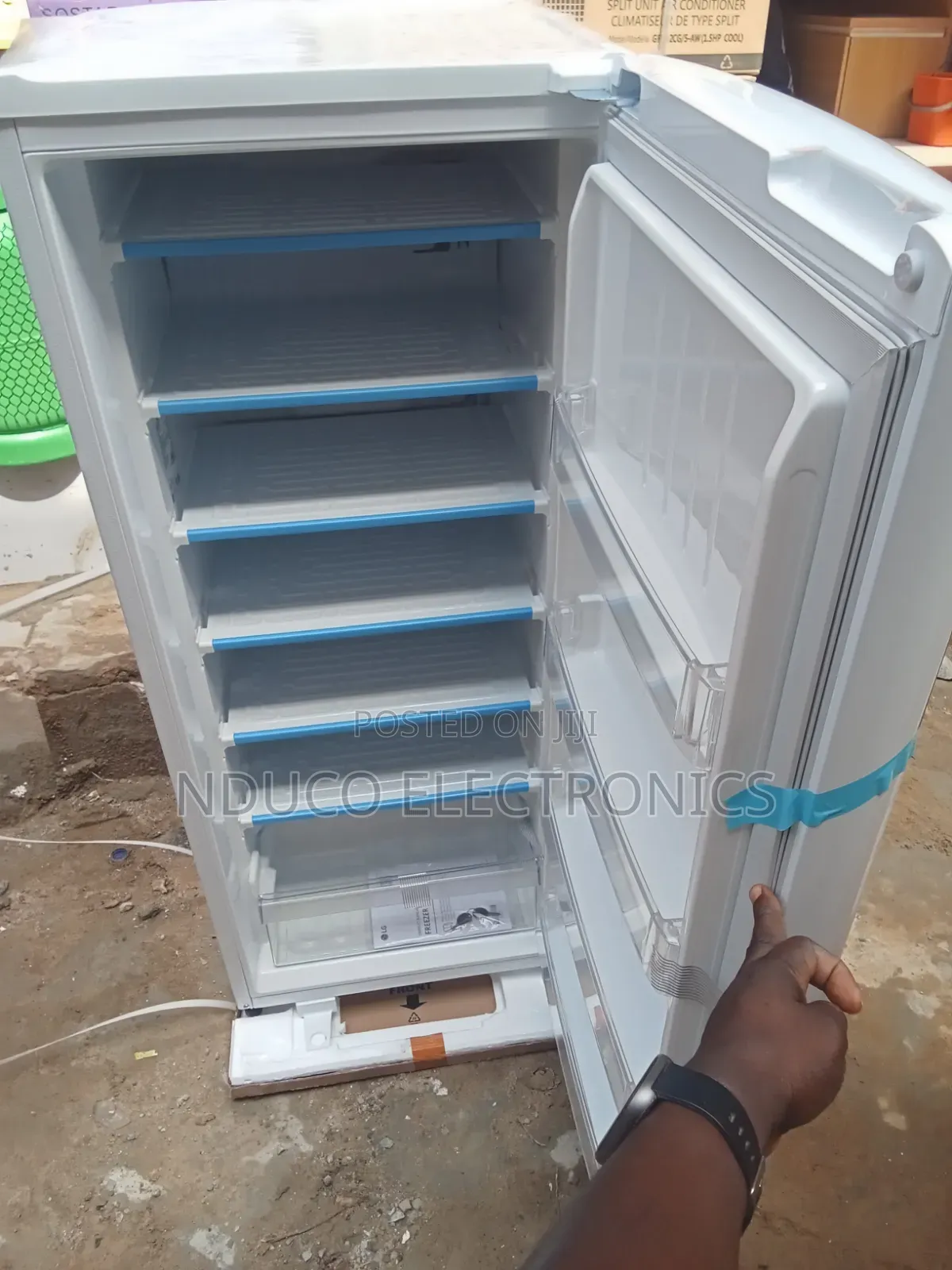 The Original LG Upright Freezer 168litr Single Door