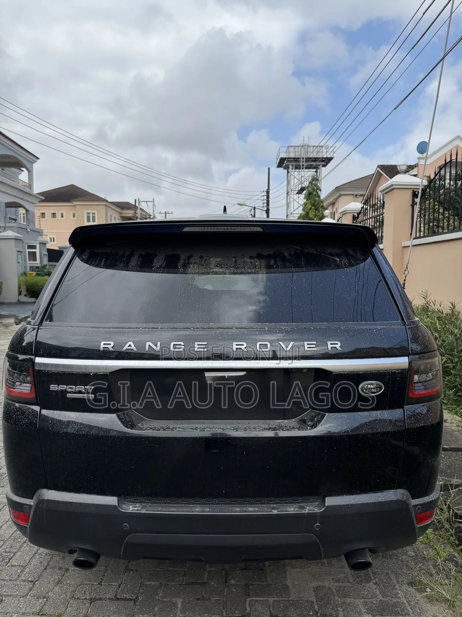 Land Rover Range Rover Sport HSE Dynamic 4x4 (3.0L 6cyl 8A) 2017 Black