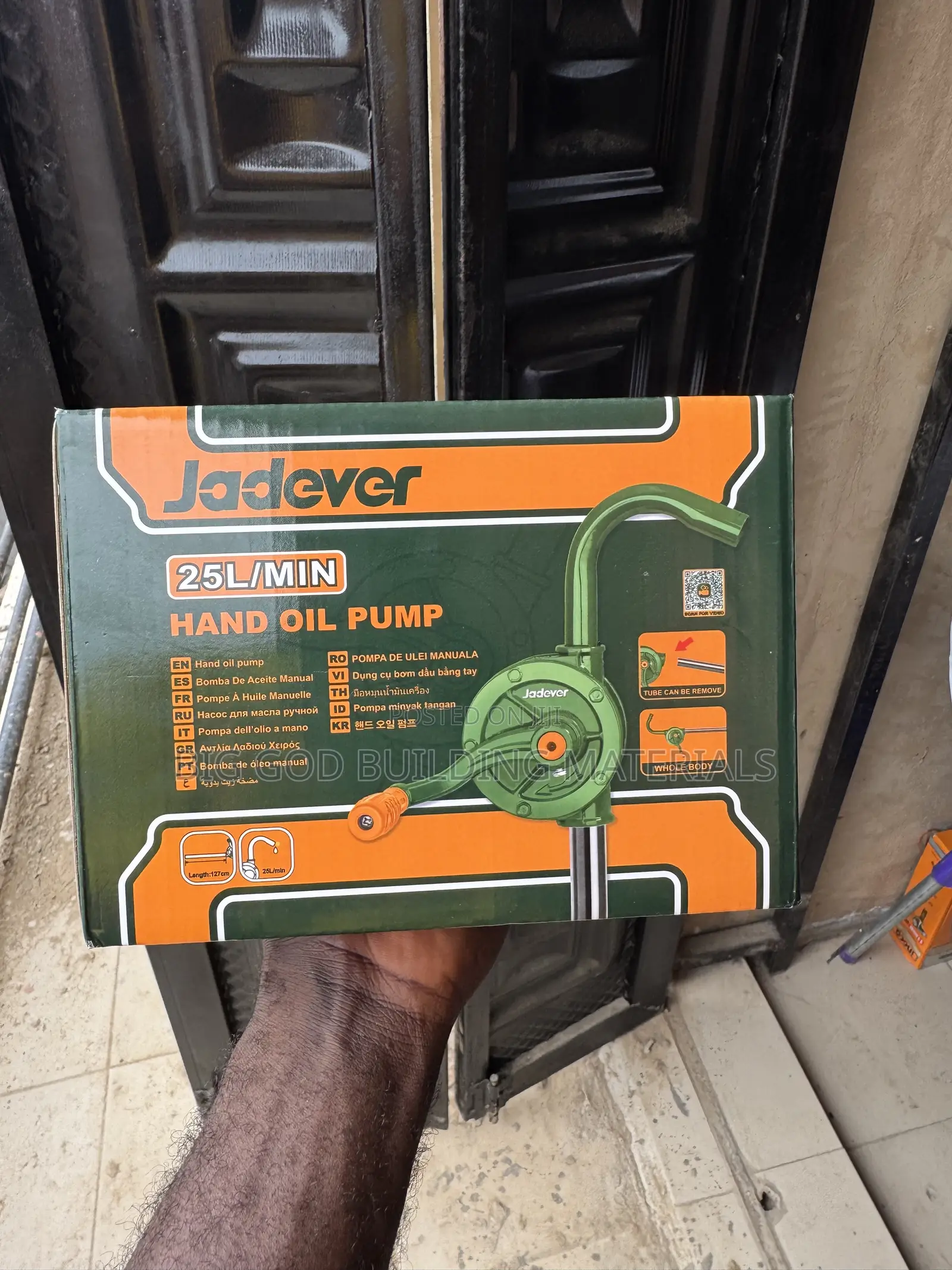 Hand Oil Pumb (Jadever )