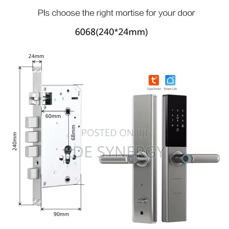 New Wi-Fi App Control Biometric Digital Smartlock