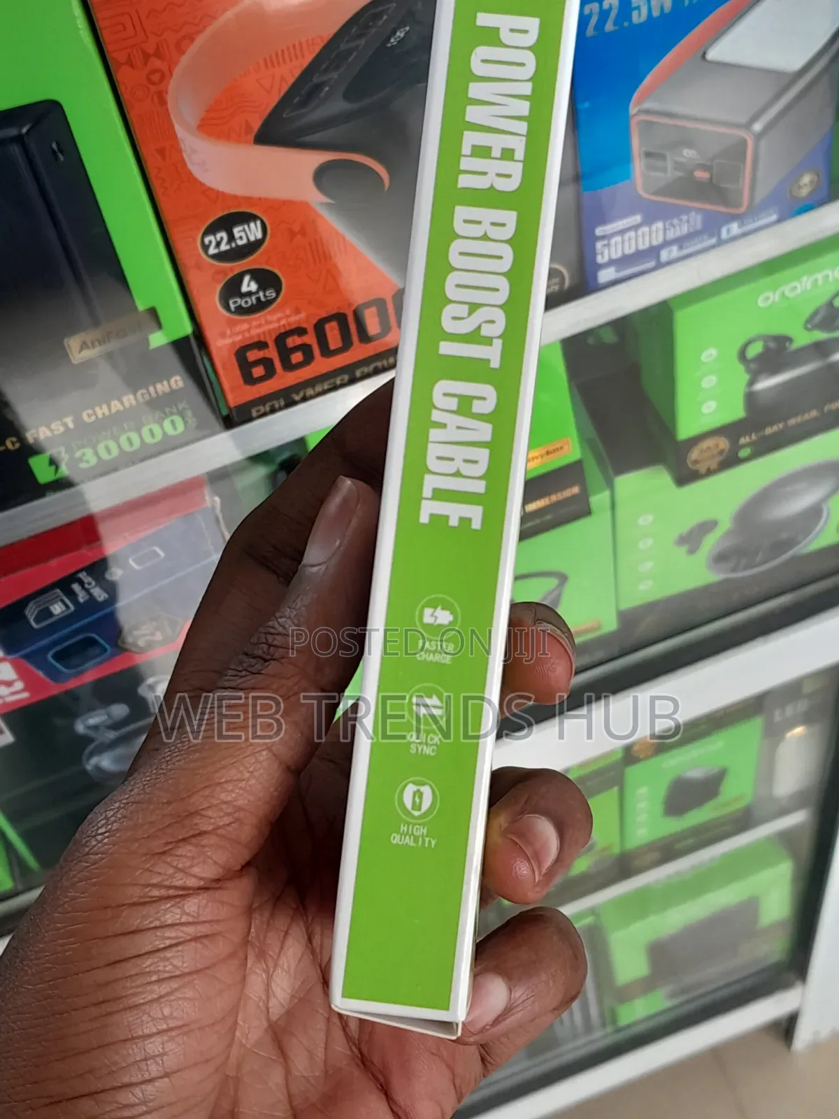 MTN FIBREX Router Power Boost USB-A to DC 5.5mm Step-Up Router Cable