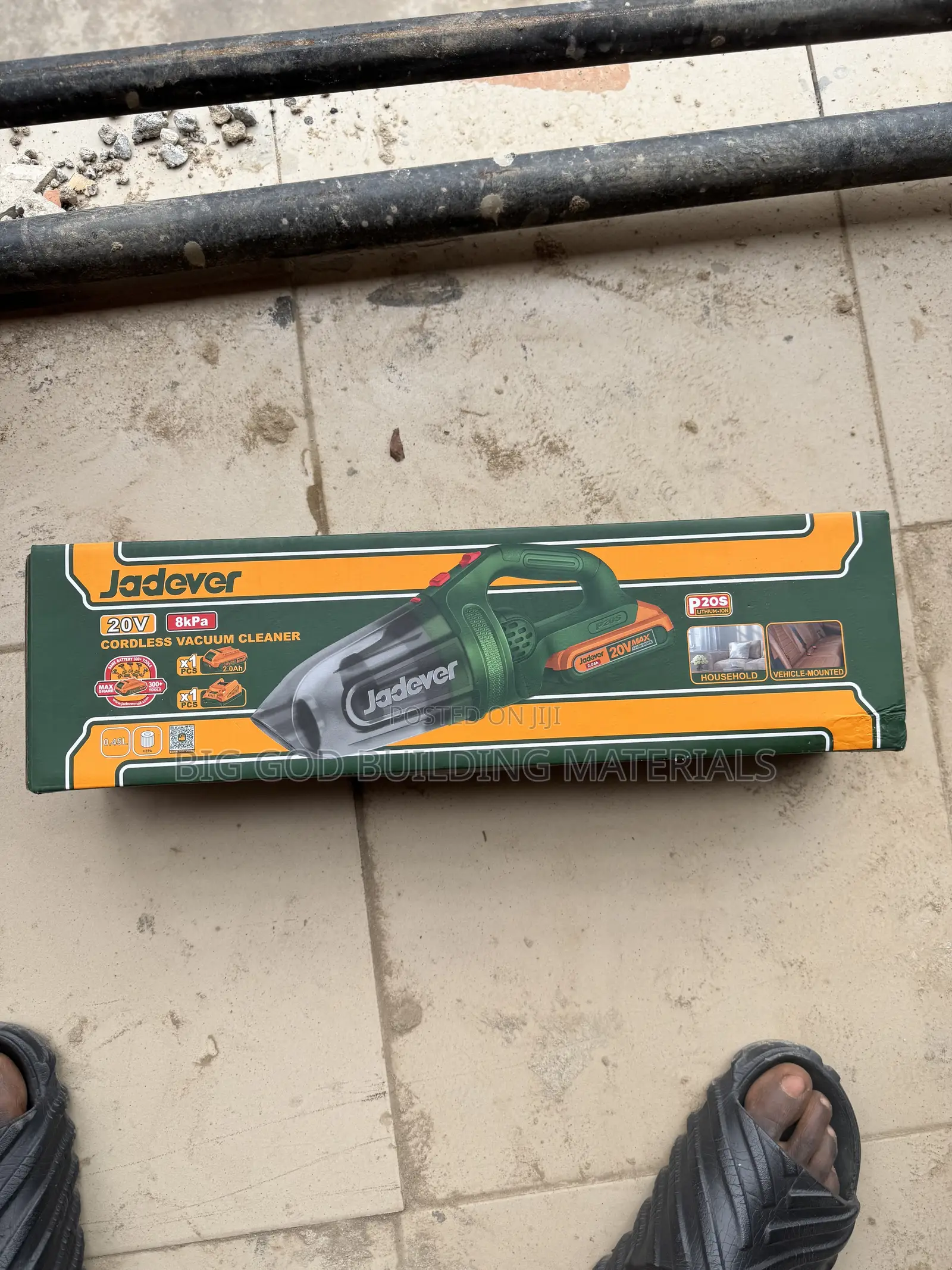 Cordless Vacuum Cleaner (Jadever) 20v
