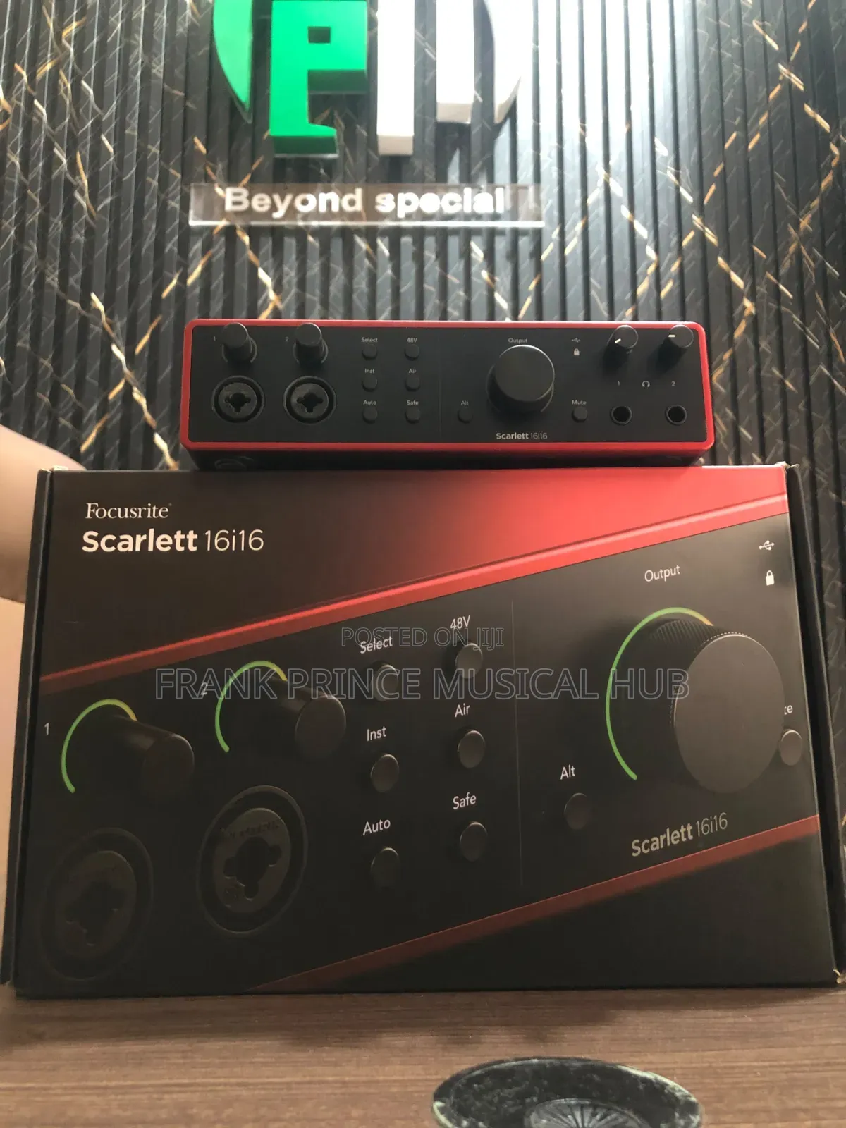 Focusrite Scarlett 16i16 USB Audio Interface (Latest Generation)