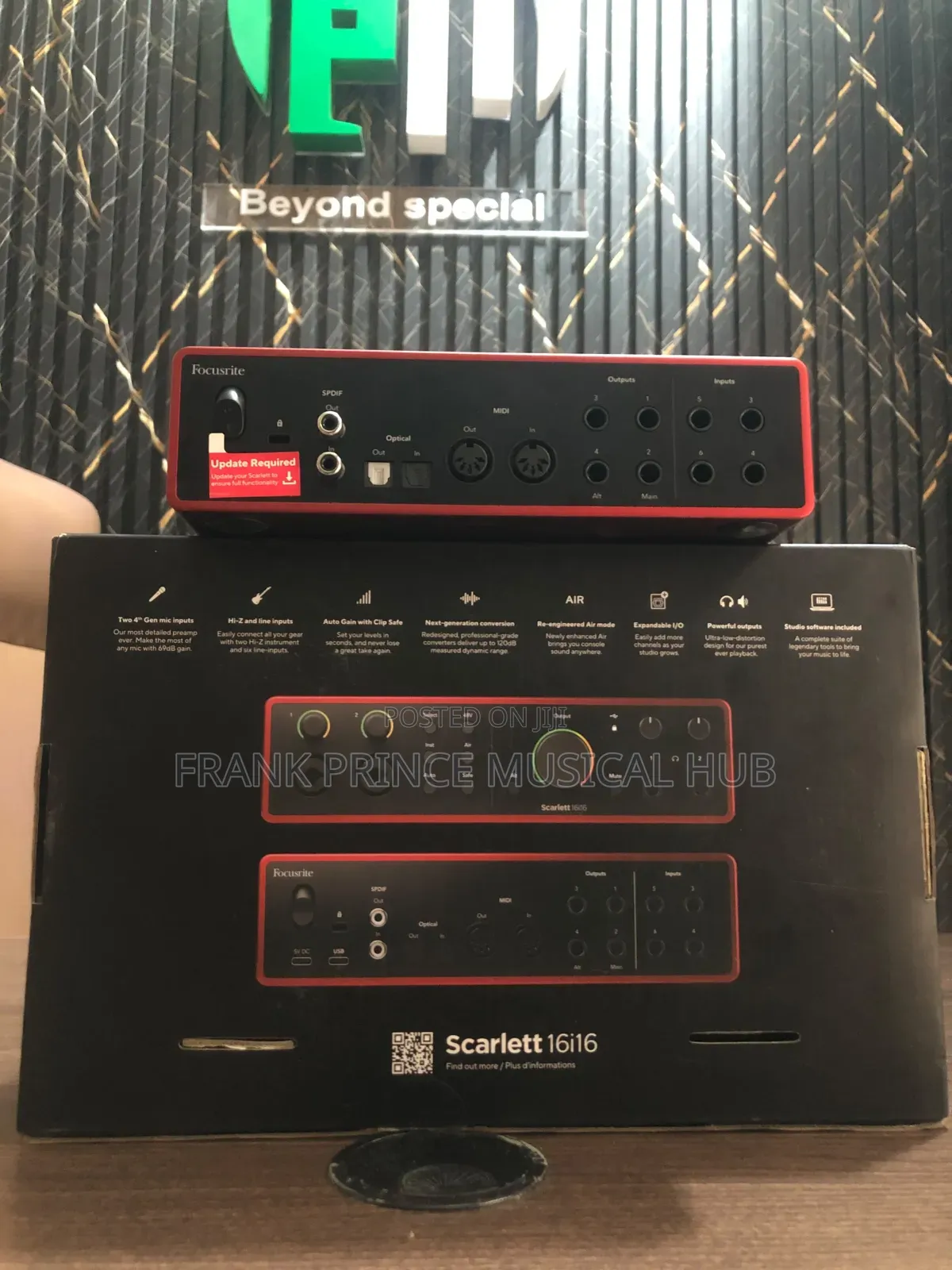 Focusrite Scarlett 16i16 USB Audio Interface (Latest Generation)