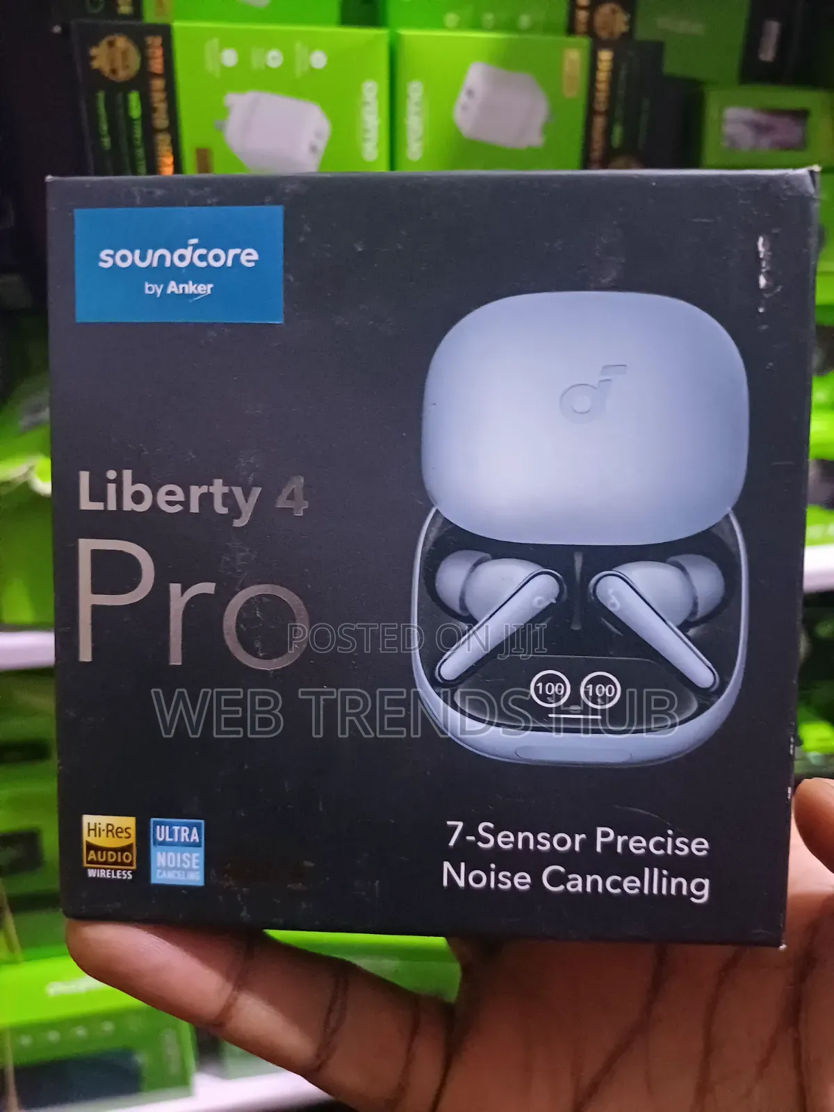 Anker Soundcore Liberty 4 Pro Wireless Earbuds Ultra Noise-Cancelling