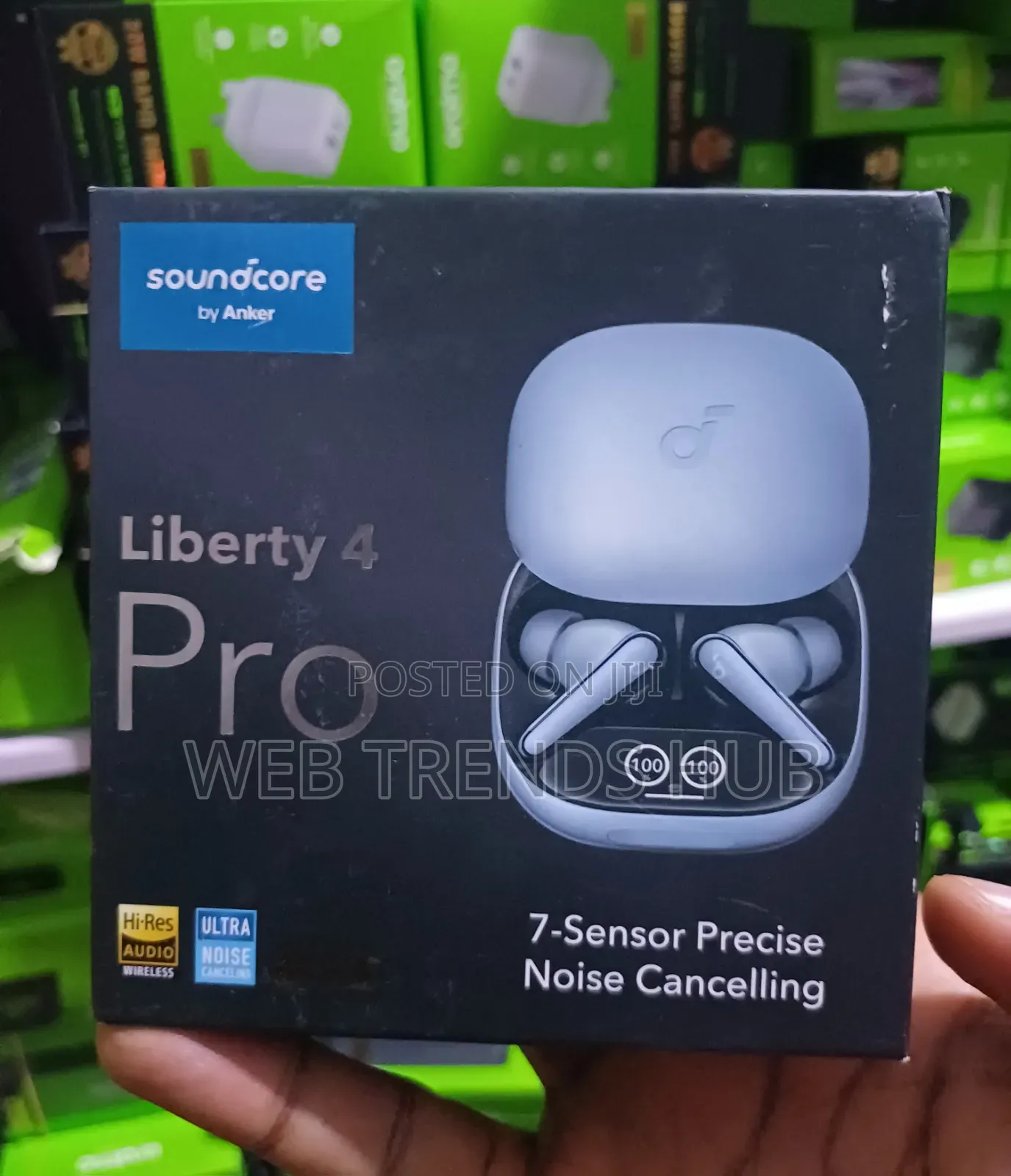 Anker Soundcore Liberty 4 Pro Wireless Earbuds Ultra Noise-Cancelling