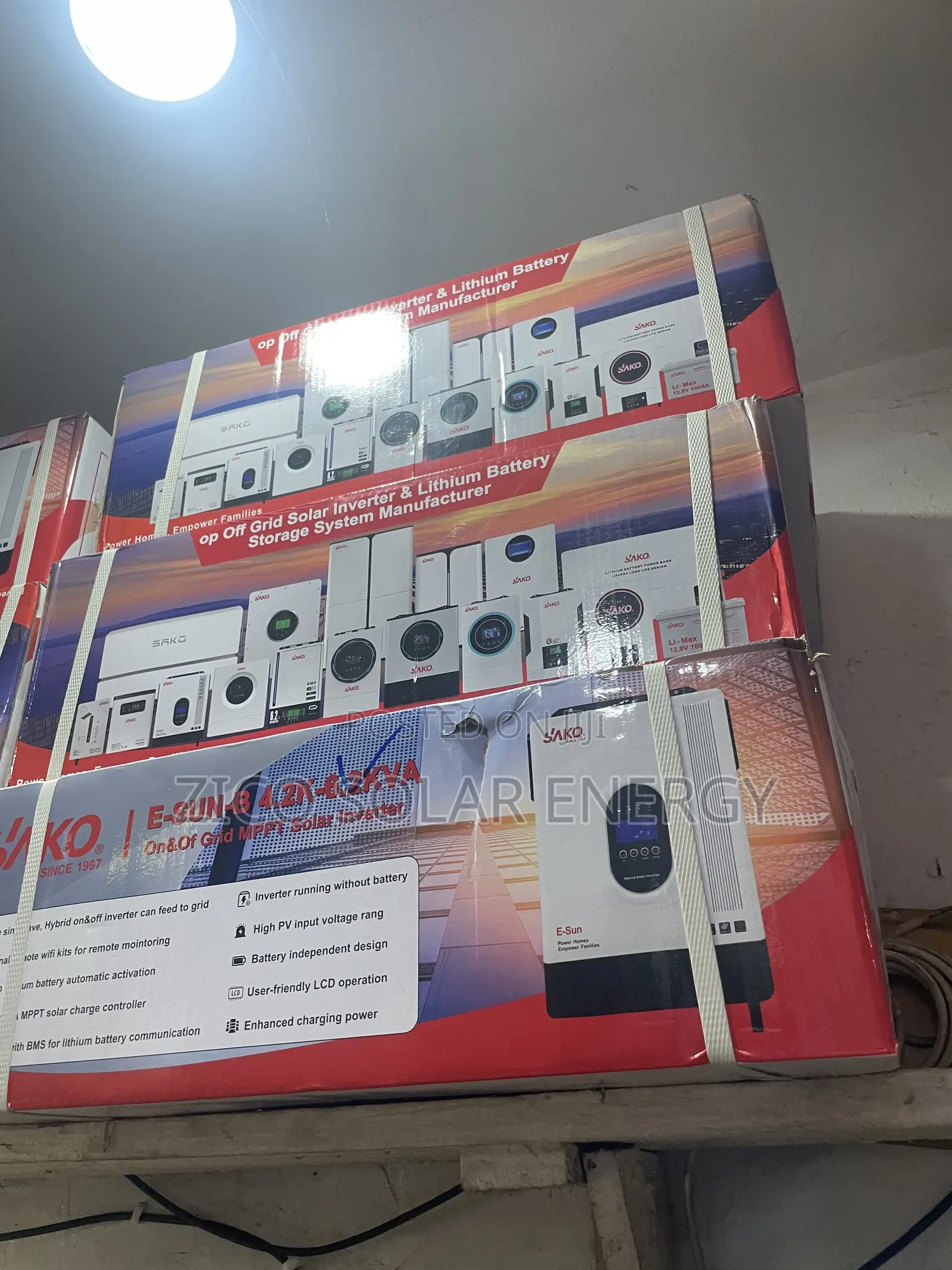 Sako Hybrid Solar Inverter 6.2kva