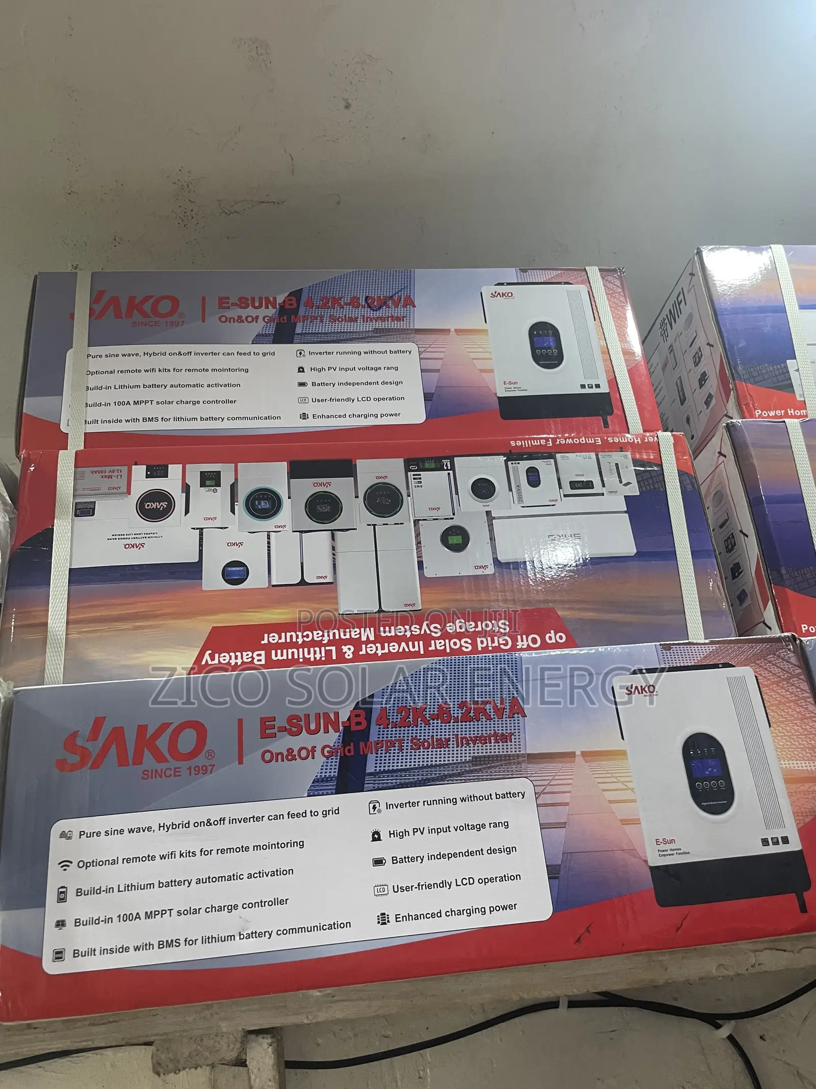 Sako Hybrid Solar Inverter 6.2kva