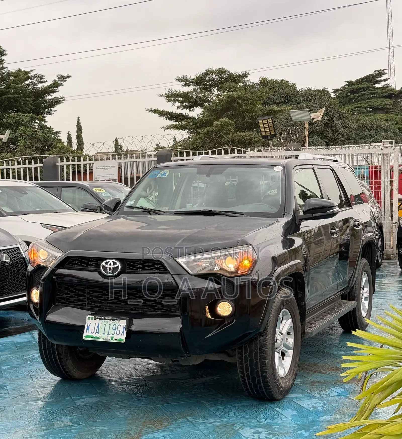 Toyota 4-Runner 2017 Black