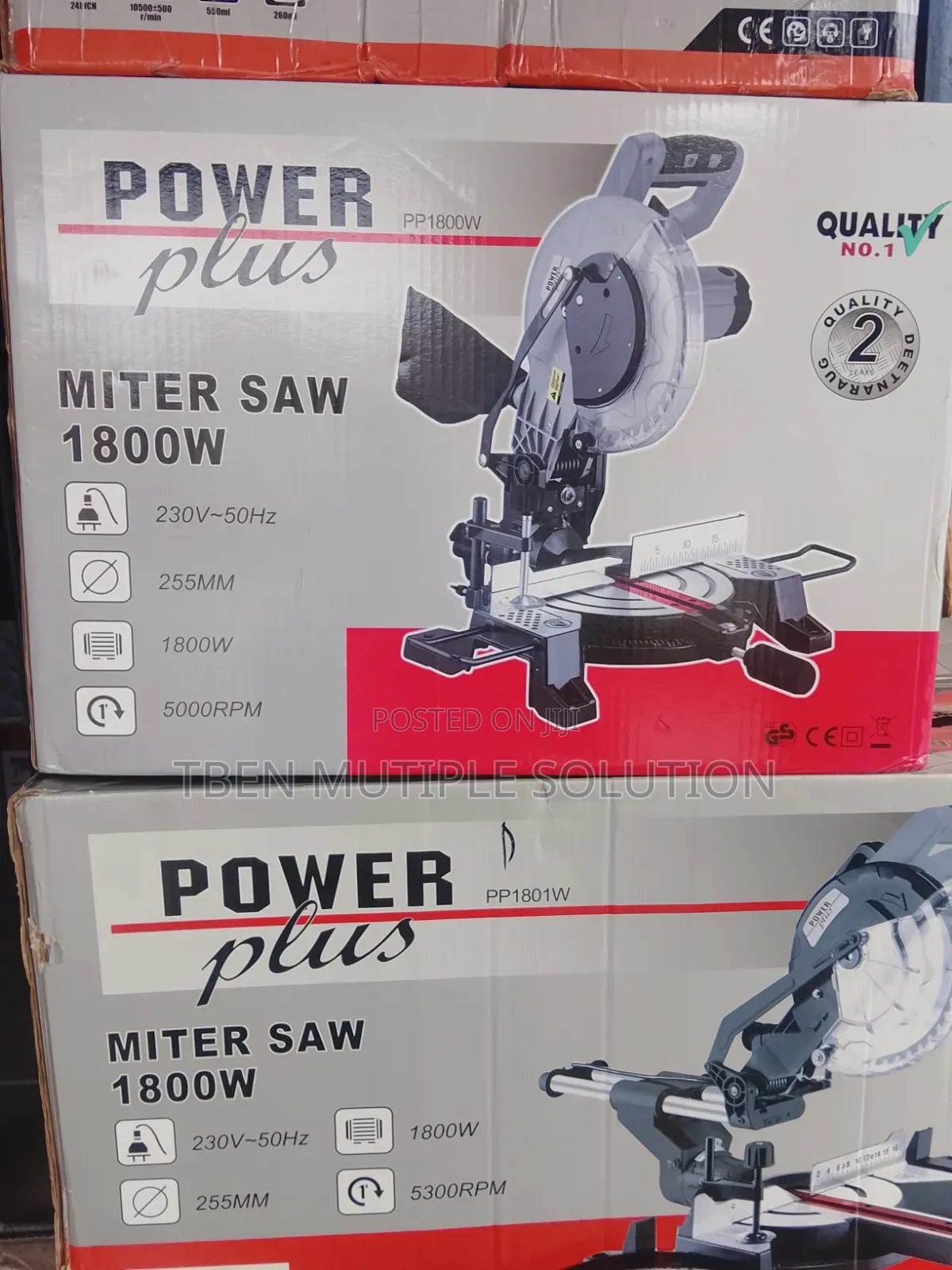 Power Plus Miter Saw 1800W (10-Inch / 255mm Blade)