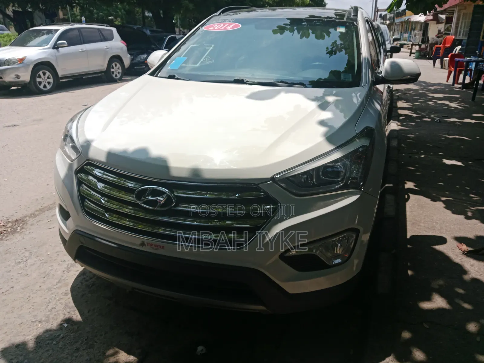 Hyundai Santa Fe 2014 White